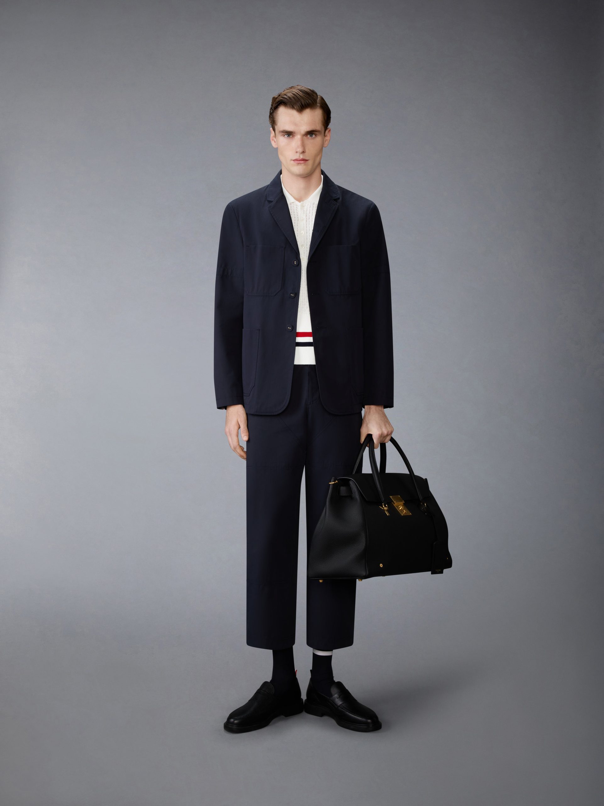 FLOAT RIPPLE STITCH RWB STRIPE POLO - Image 3