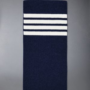 CASHMERE RIB 4-BAR SCARF