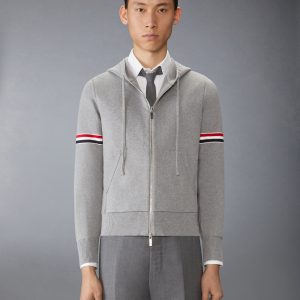 COTTON MILANO ARMBAND HOODIE