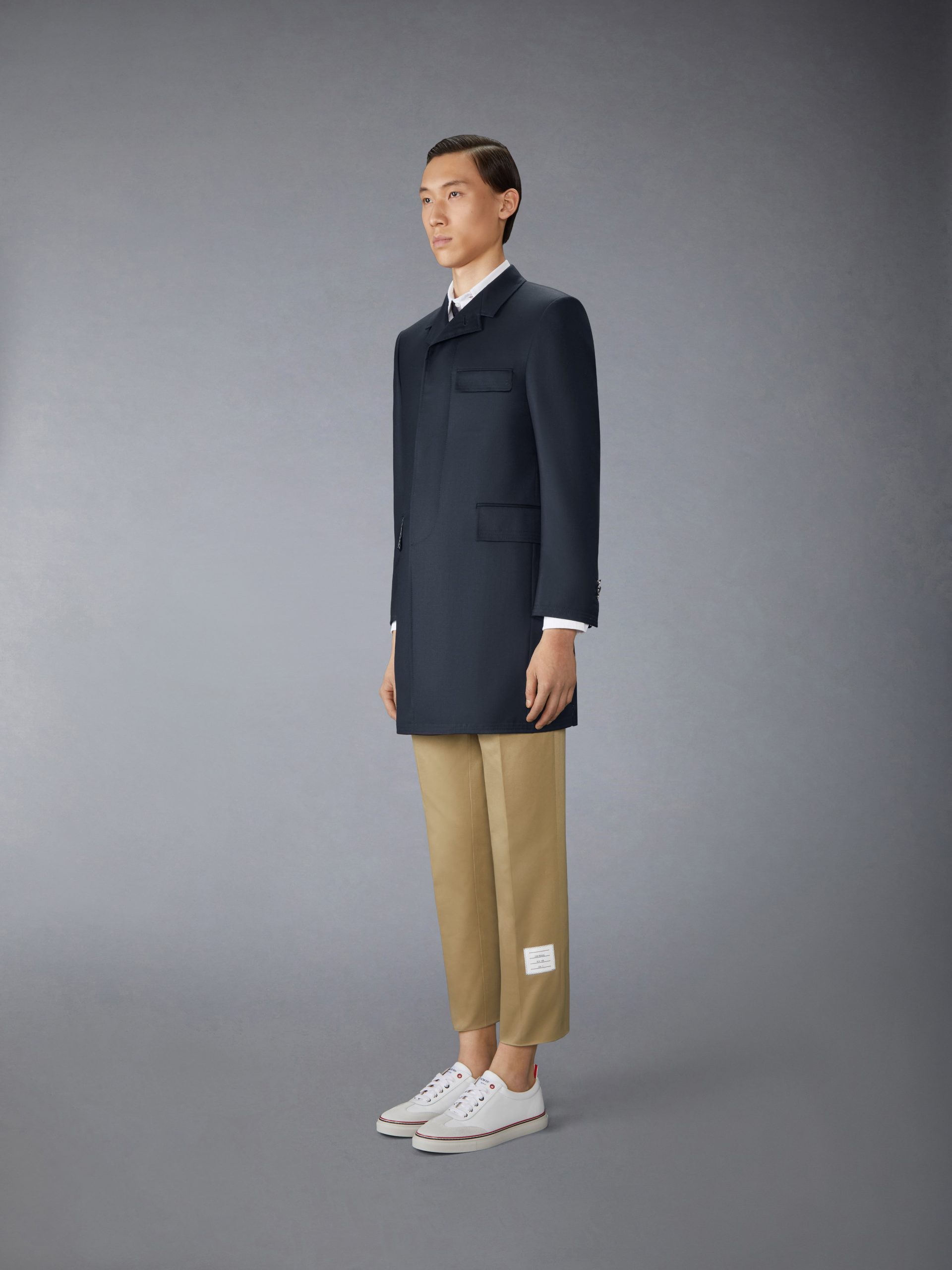 SUPER 120s TWILL CHESTERFIELD OVERCOAT - Image 2