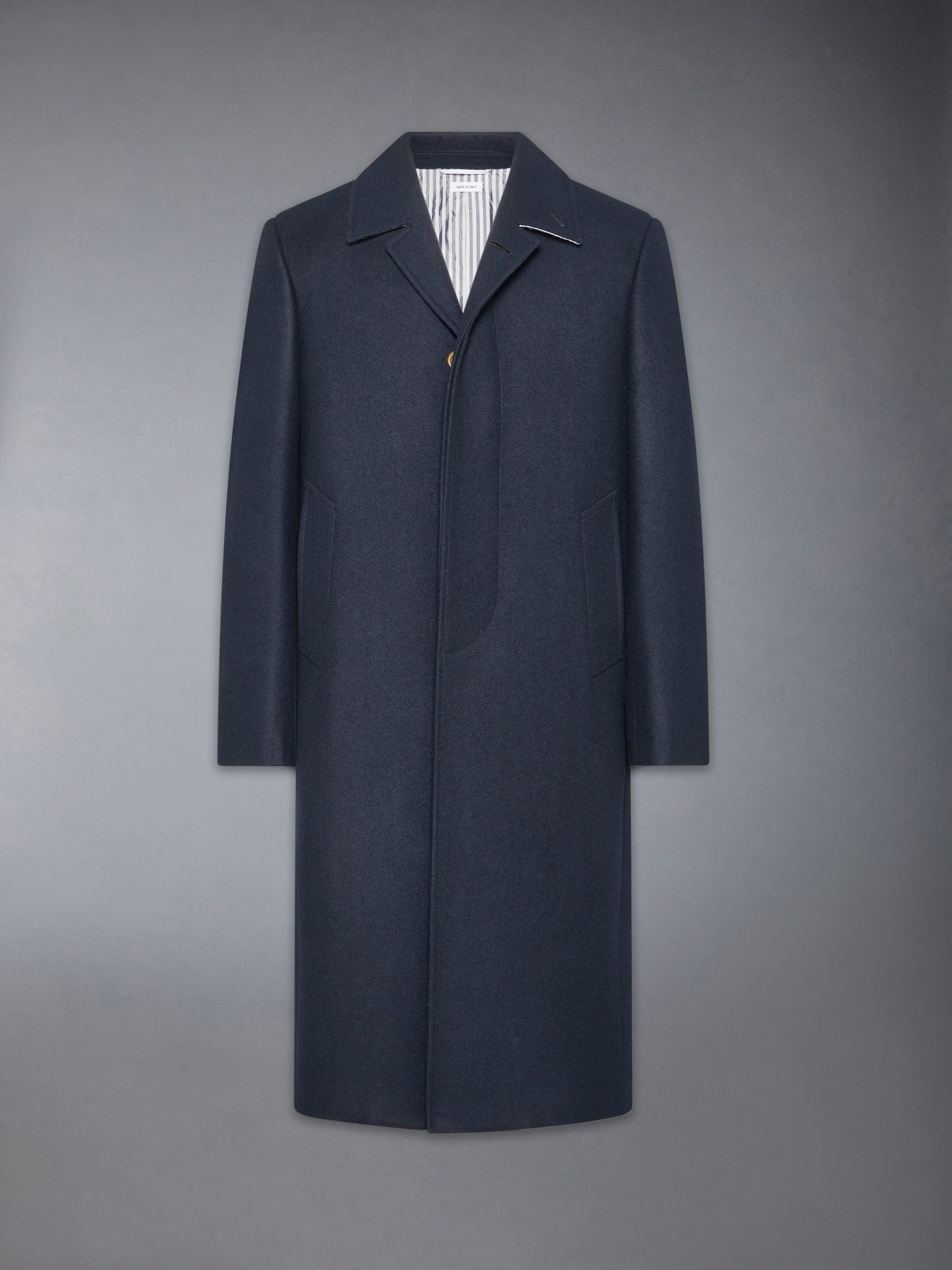 MELTON CLASSIC BAL COLLAR OVERCOAT - Image 8