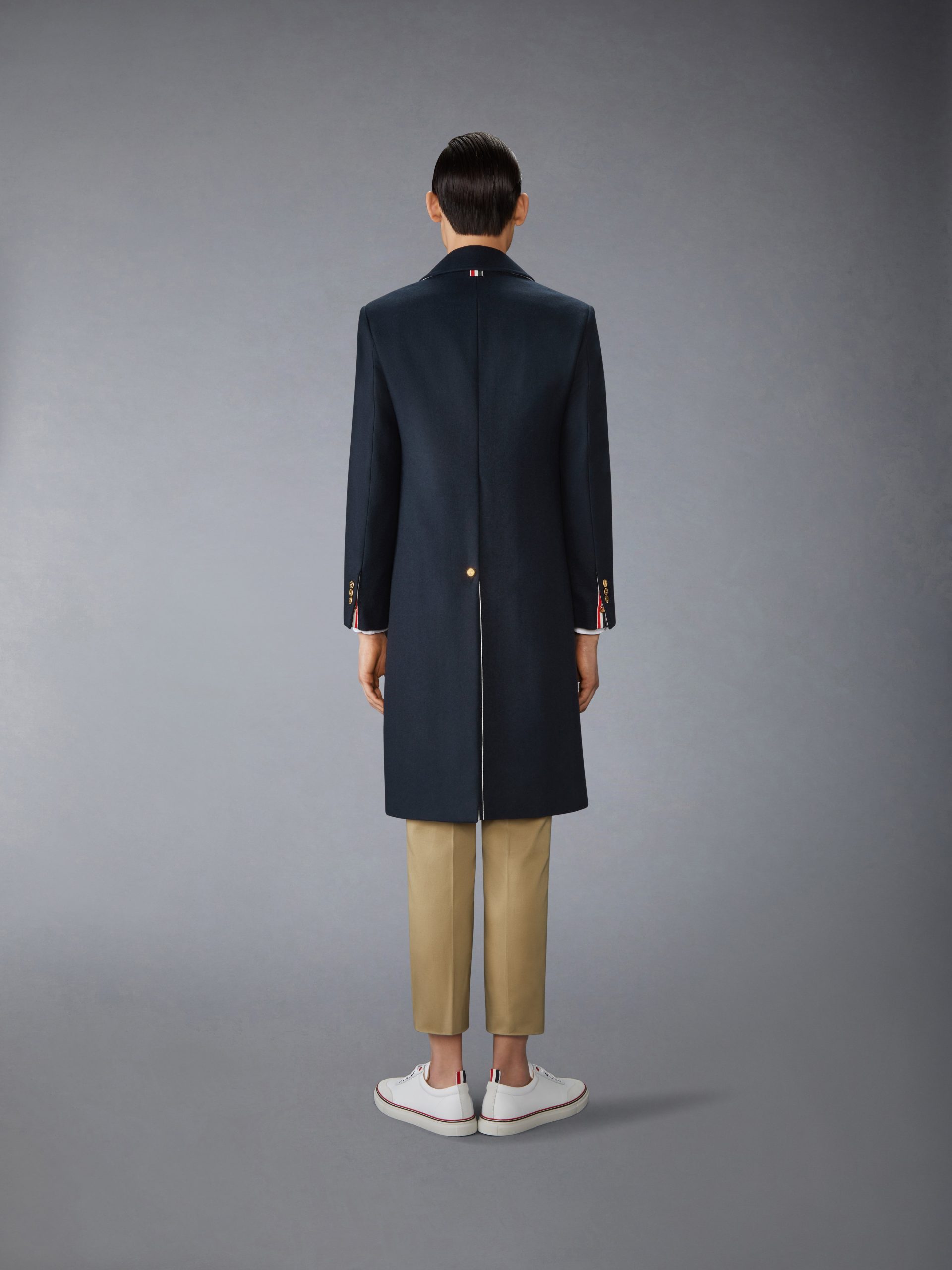 MELTON CLASSIC BAL COLLAR OVERCOAT - Image 3