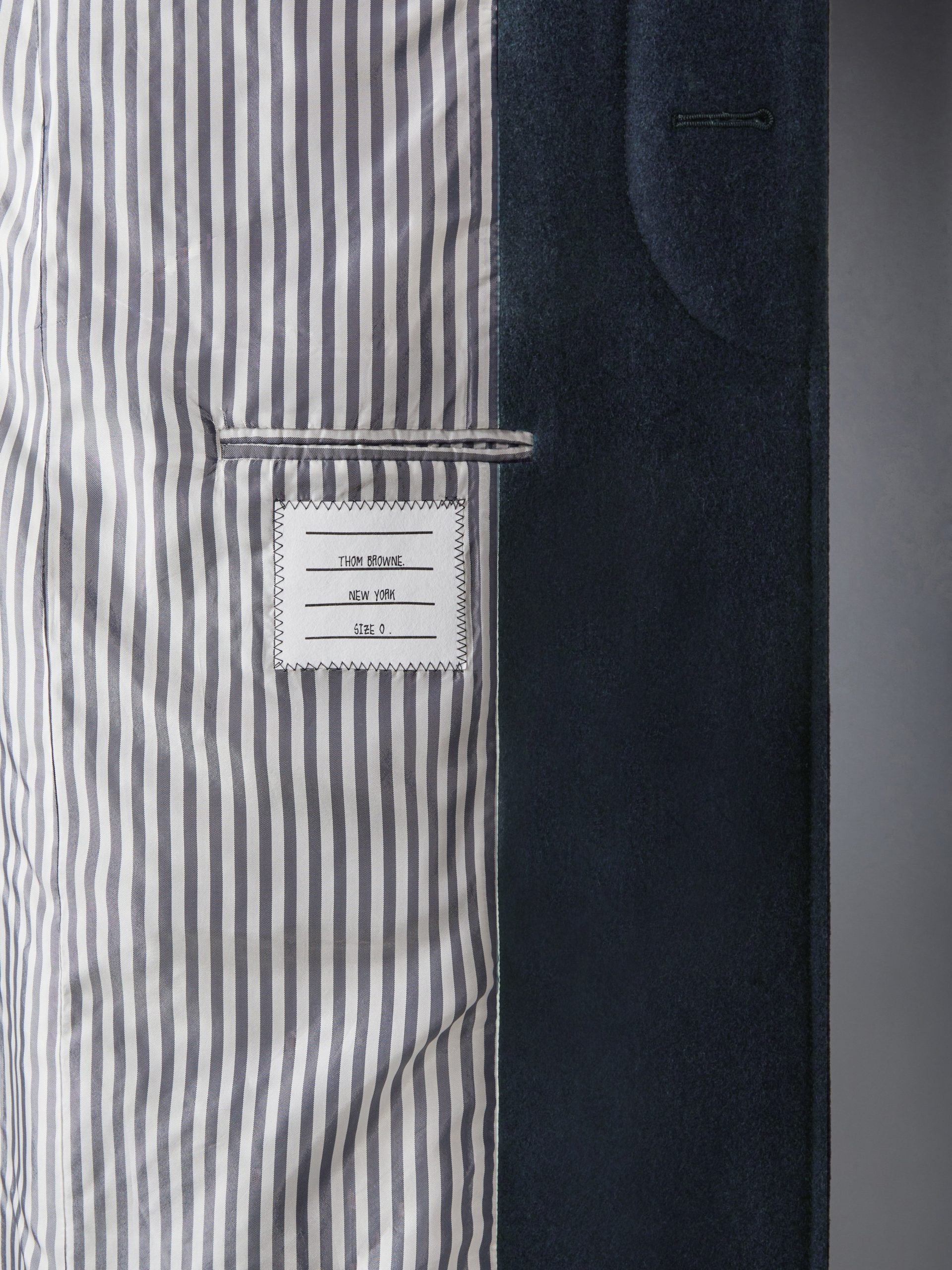 MELTON CLASSIC BAL COLLAR OVERCOAT - Image 7