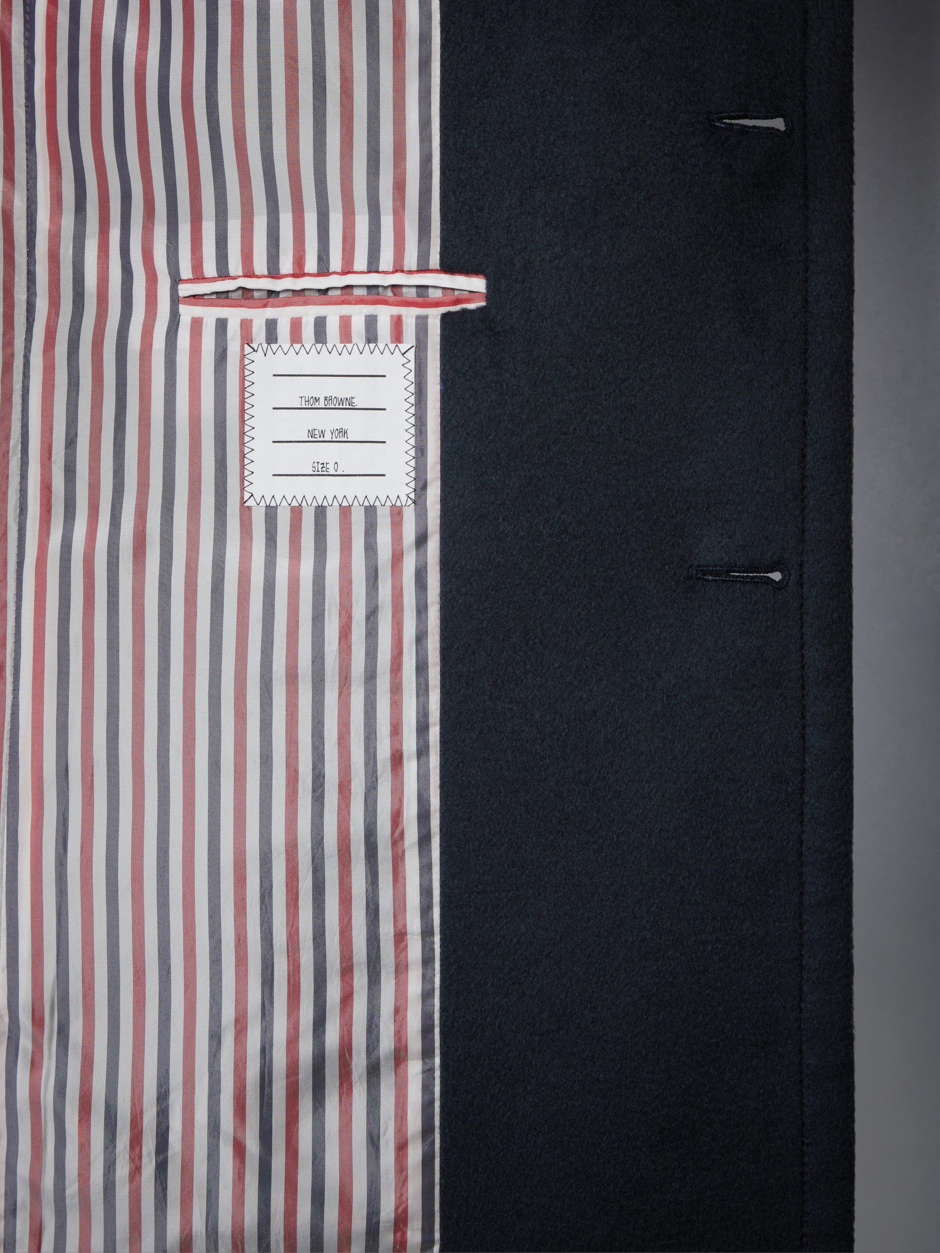 CASHMERE EMBROIDERED APPLIQUE OVERCOAT - Image 5