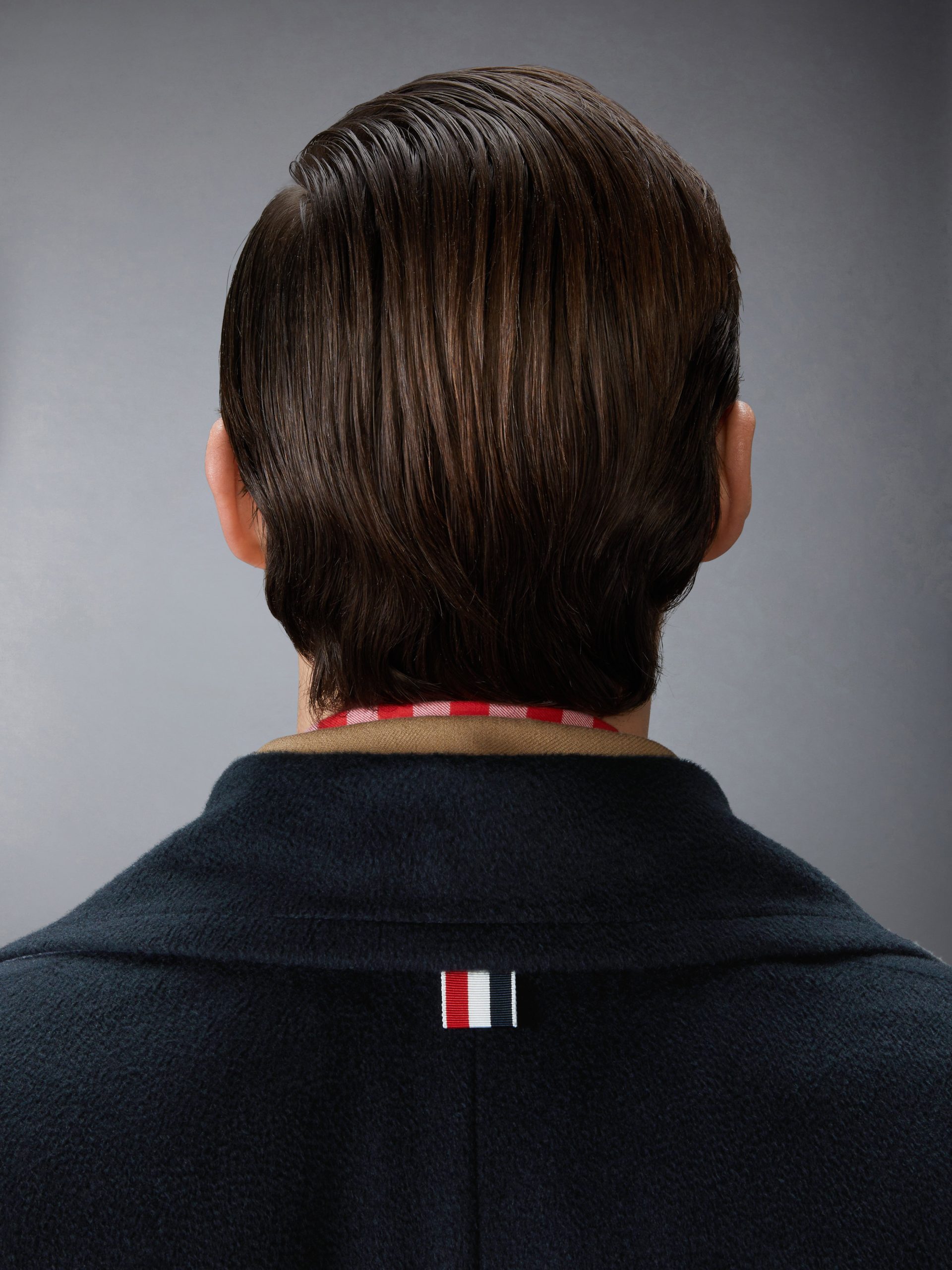 CASHMERE EMBROIDERED APPLIQUE OVERCOAT - Image 6