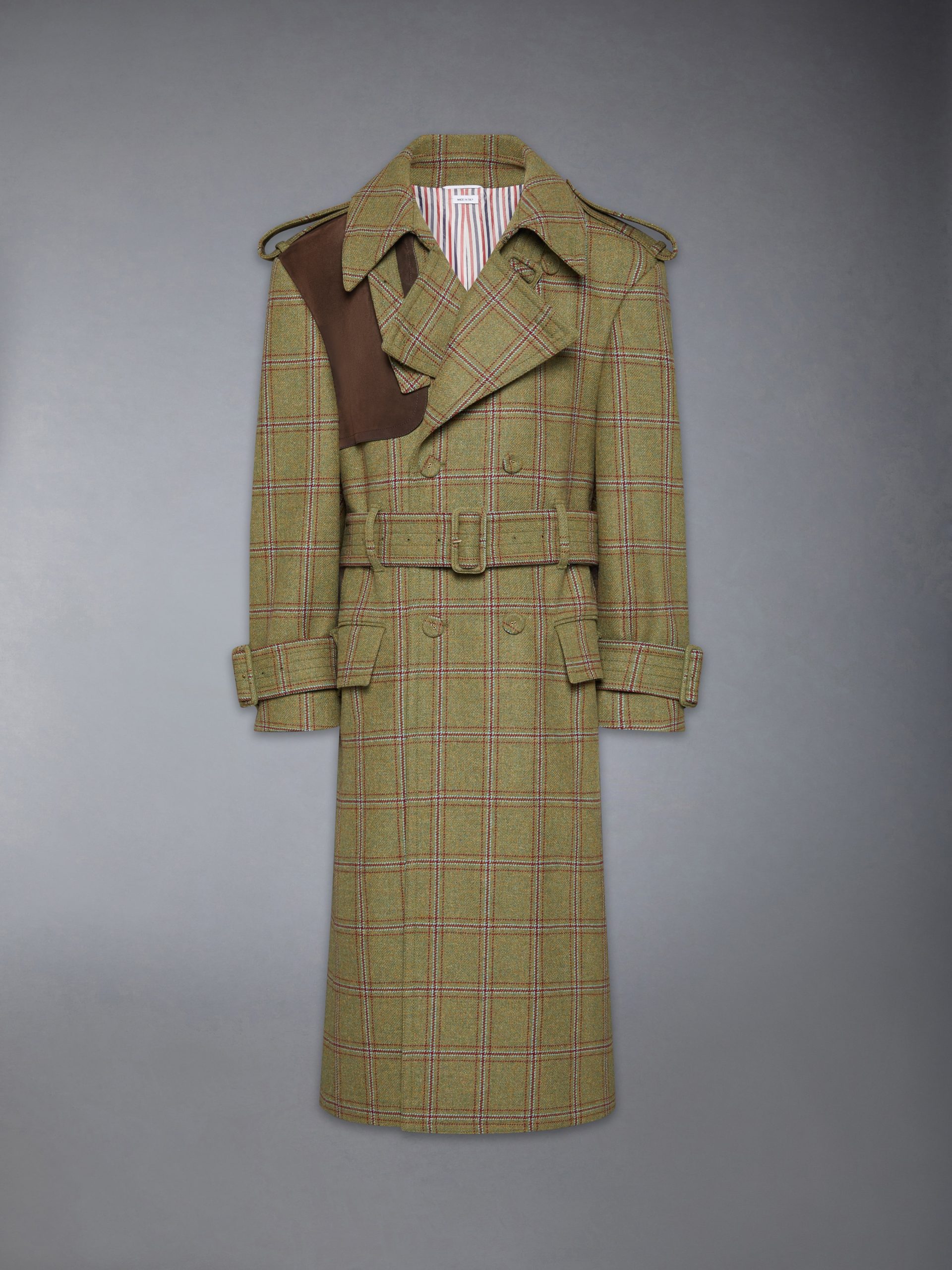 HUNTING TWEED OVERSIZED TRENCH - Image 8