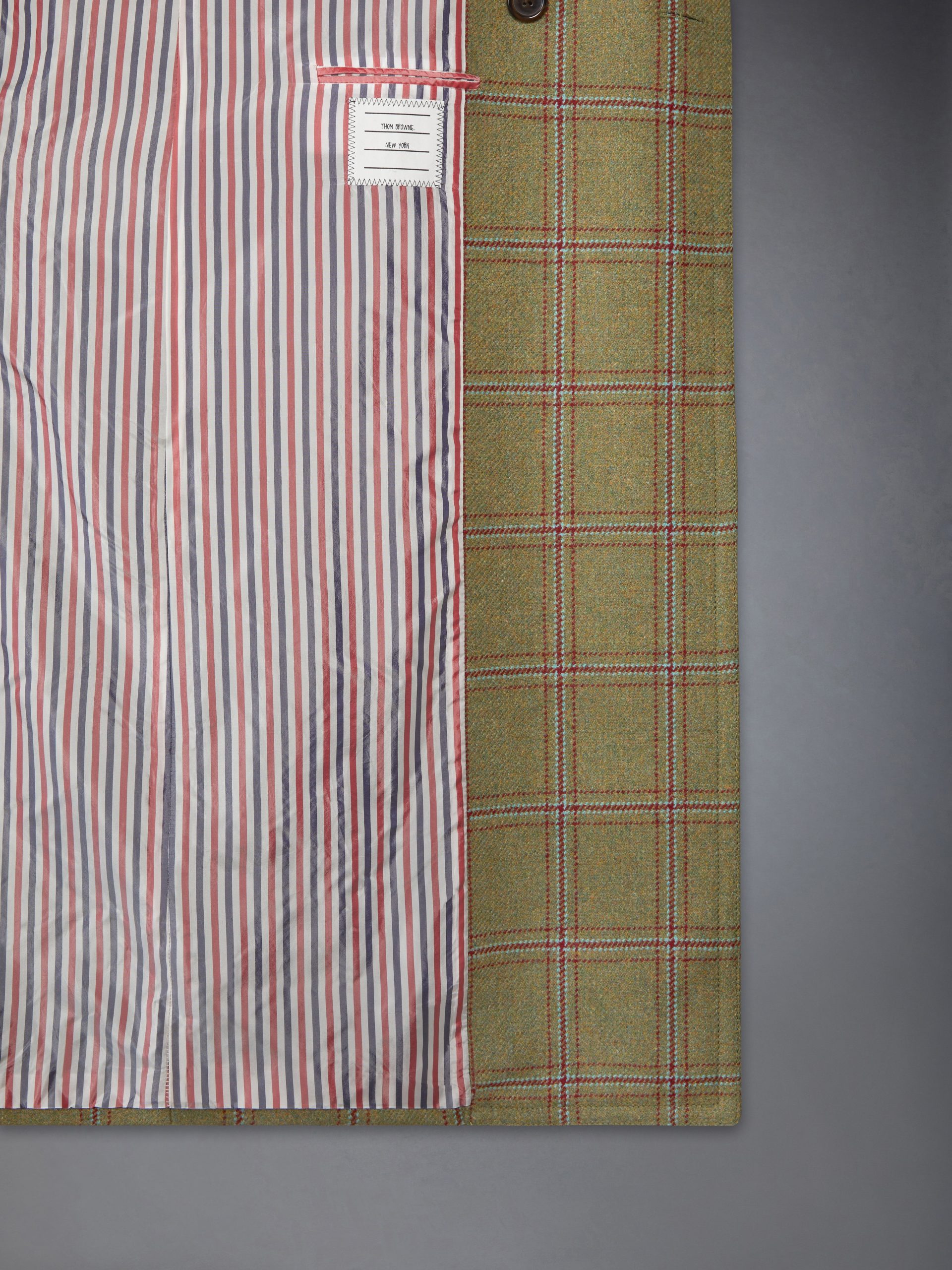 HUNTING TWEED OVERSIZED TRENCH - Image 5