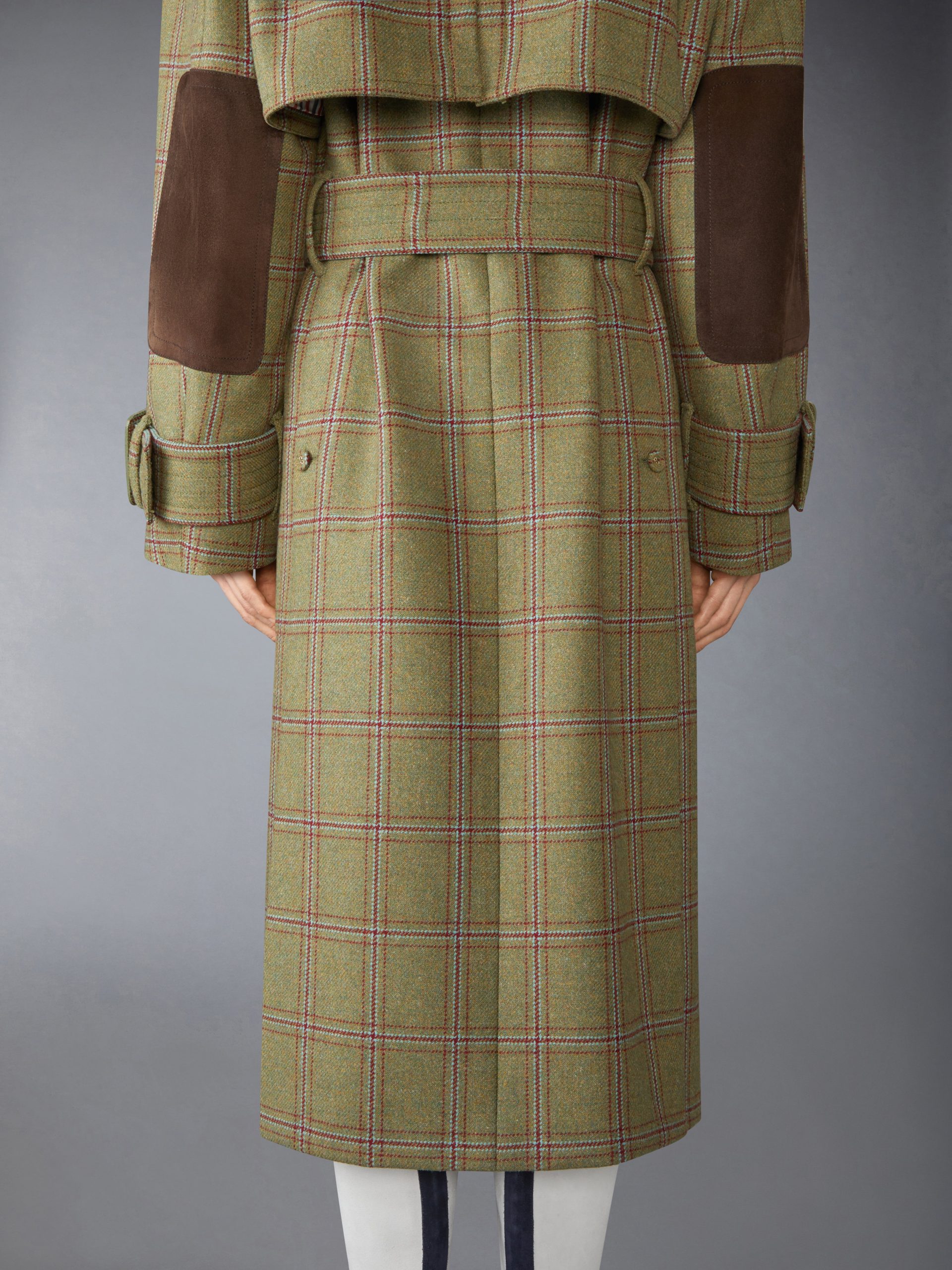 HUNTING TWEED OVERSIZED TRENCH - Image 7