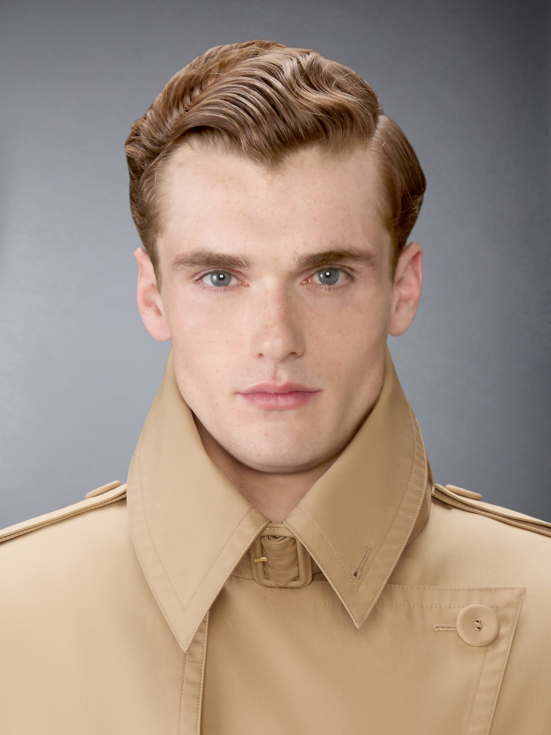 OVERSIZED COTTON SUITING TRENCH COAT - Image 8