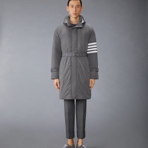 POLY TWILL 4-BAR DOWN FILLED PARKA