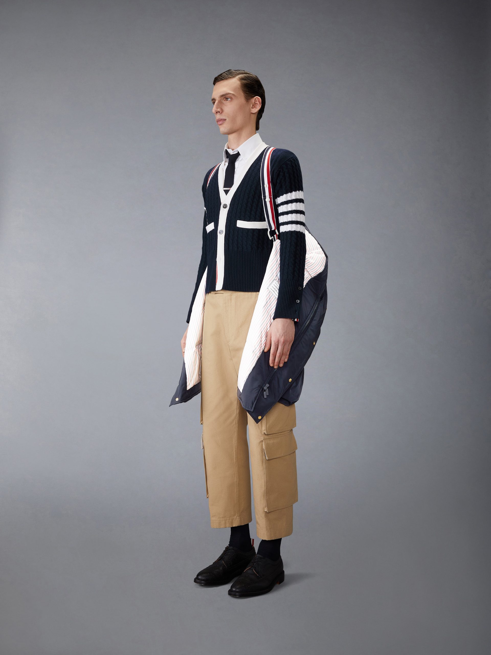 POLY TWILL 4-BAR DOWN FILLED PARKA - Image 4