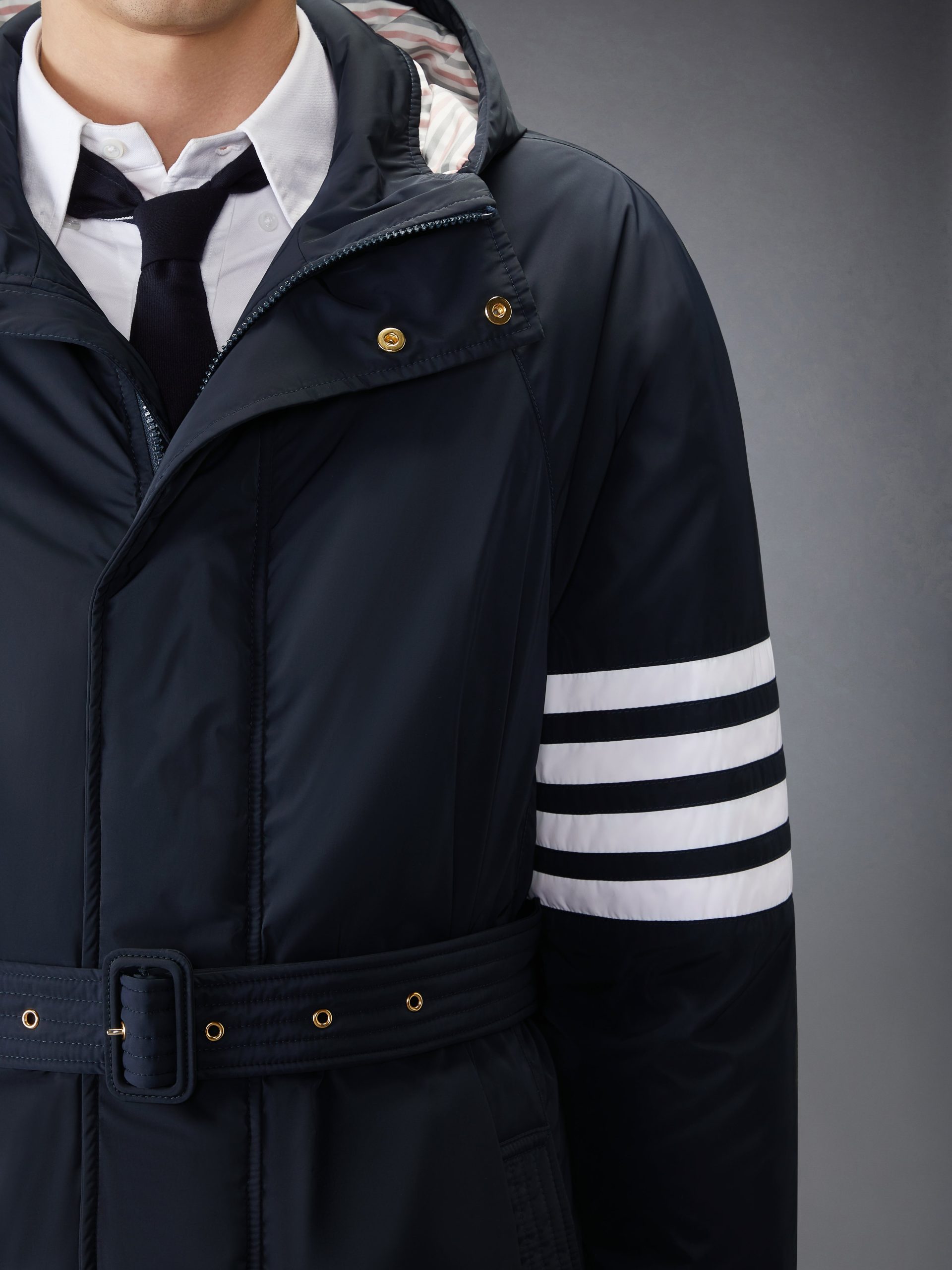 POLY TWILL 4-BAR DOWN FILLED PARKA - Image 7