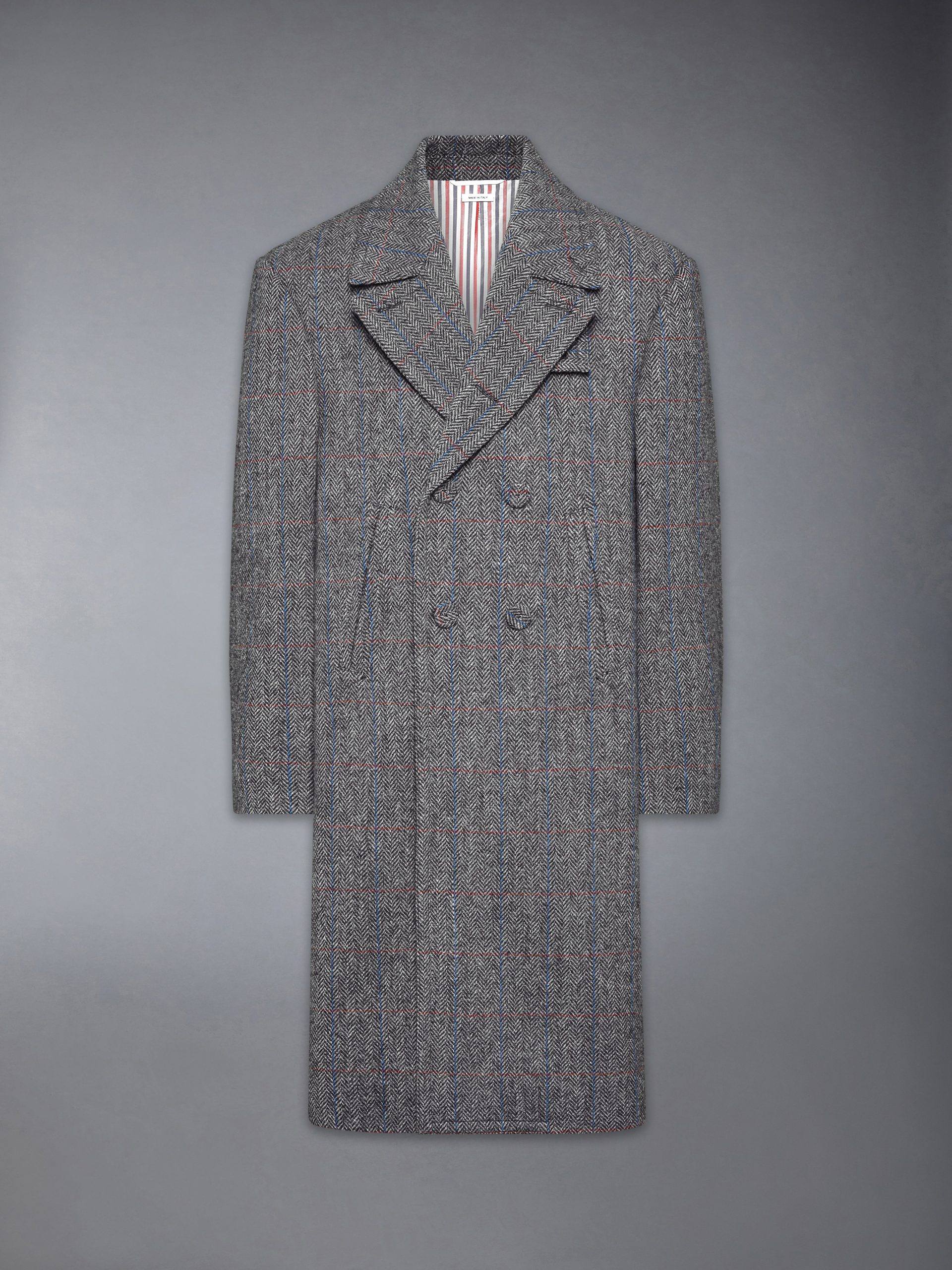 HUNTING TWEED OVERSIZED PEACOAT - Image 8