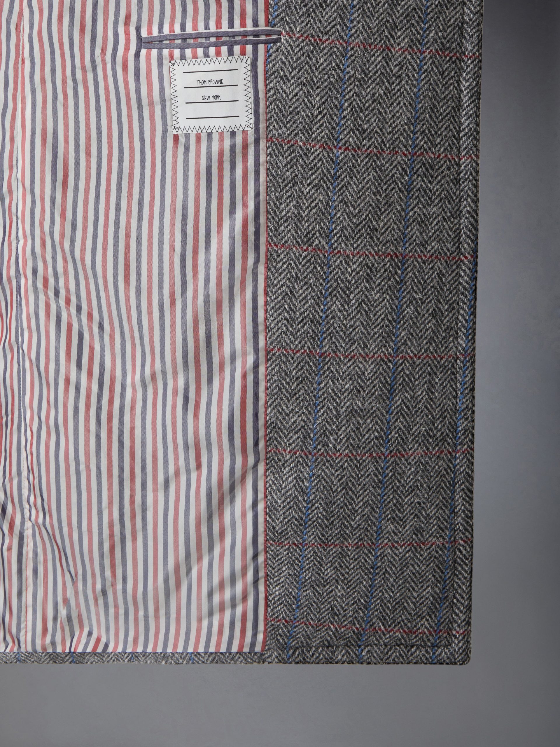 HUNTING TWEED OVERSIZED PEACOAT - Image 5