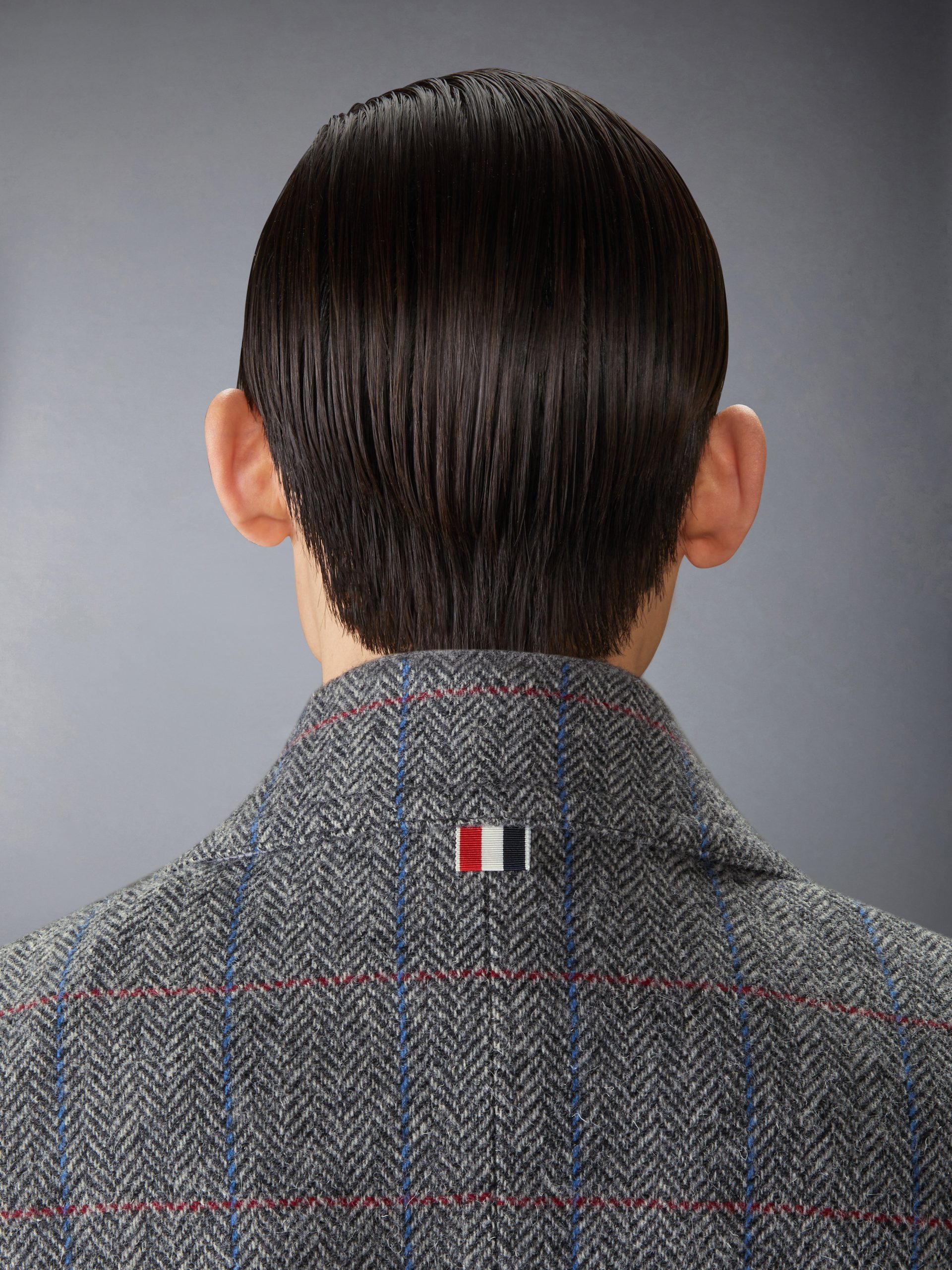 HUNTING TWEED OVERSIZED PEACOAT - Image 6