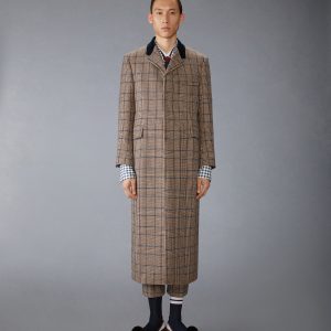 HUNTING TWEED CHESTERFIELD COAT