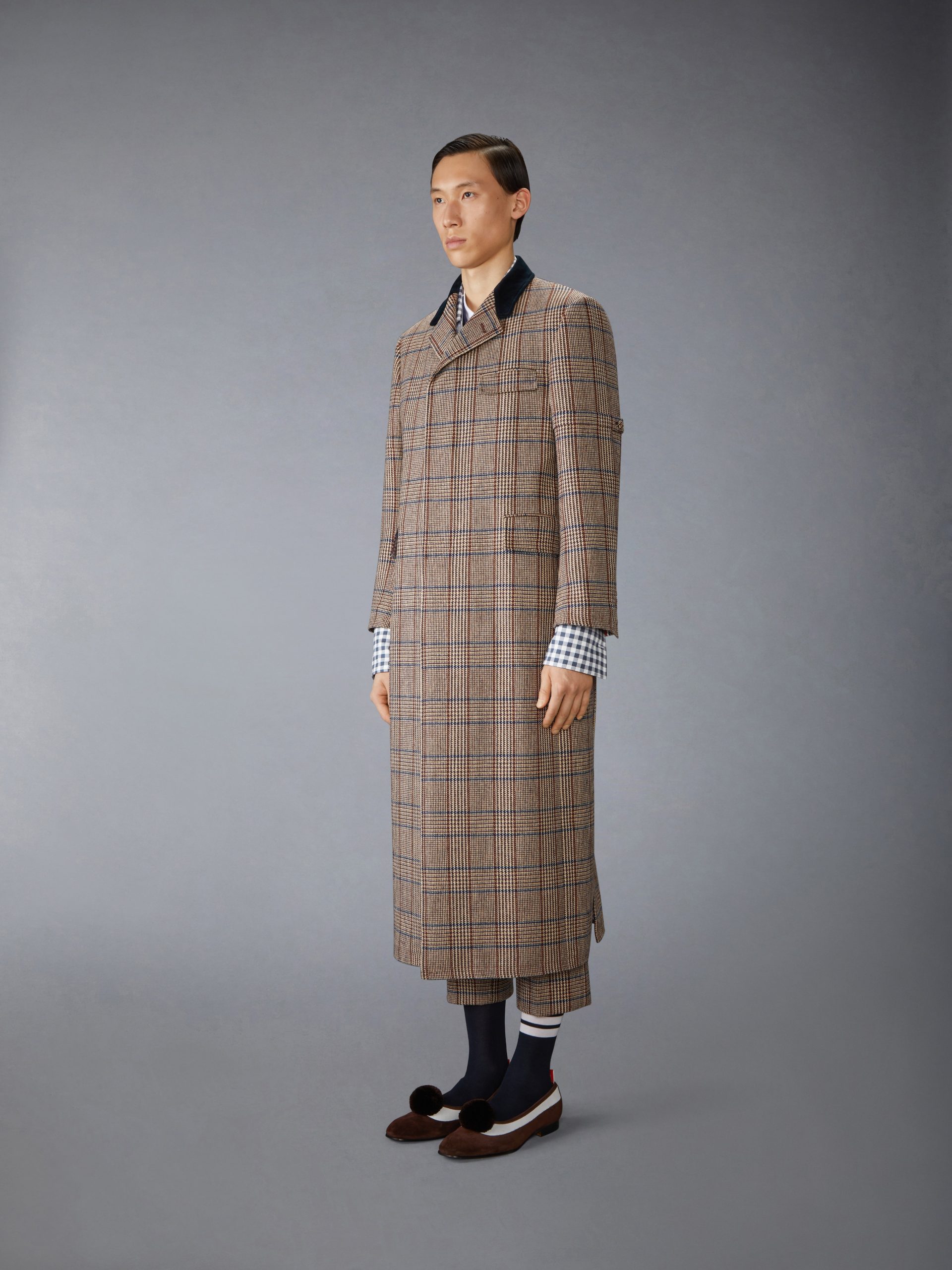 HUNTING TWEED CHESTERFIELD COAT - Image 2