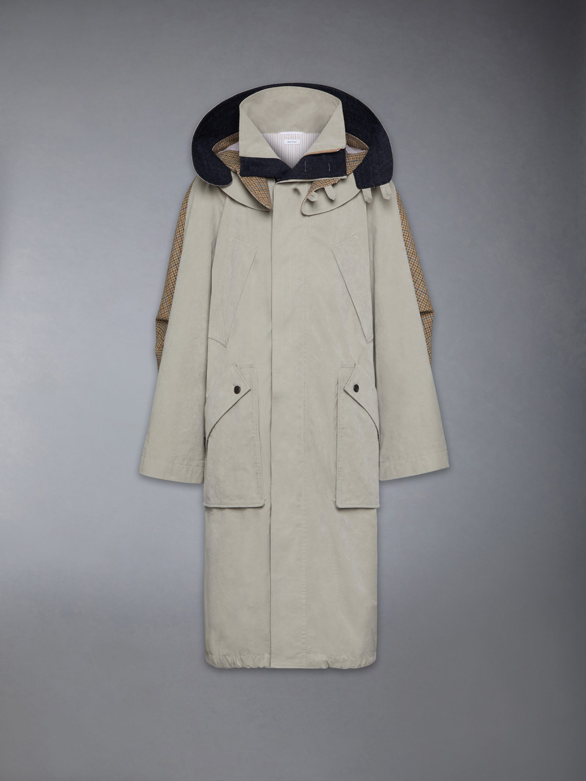 WAXED TECH HOODED PARKA - Image 13