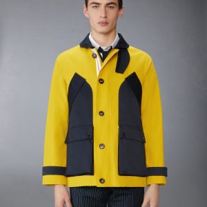 CROPPED SHAWL COLLAR FIELD JACKET