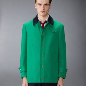 UNCONSTRUCTED CORDURA RELAXED OVERCOAT