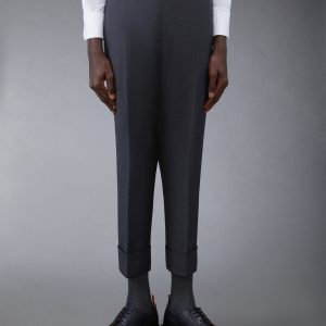 CLASSIC TWILL BACKSTRAP TROUSERS