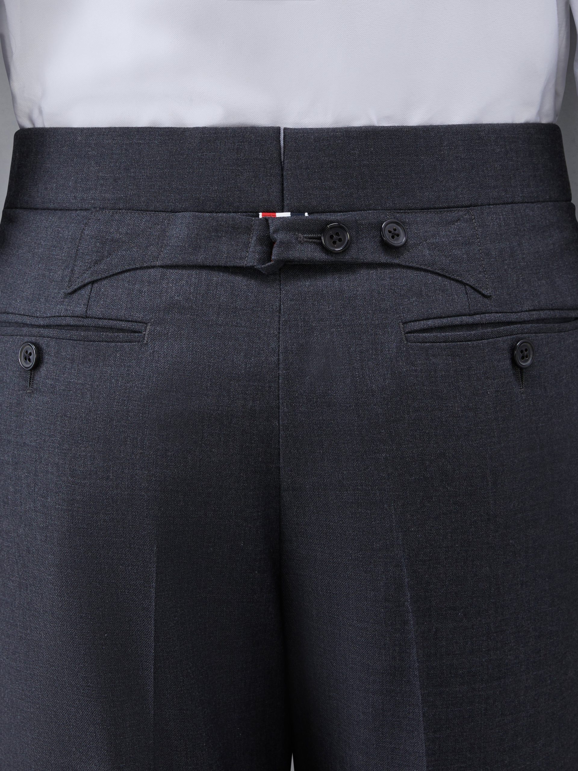 CLASSIC TWILL BACKSTRAP TROUSERS - Image 4