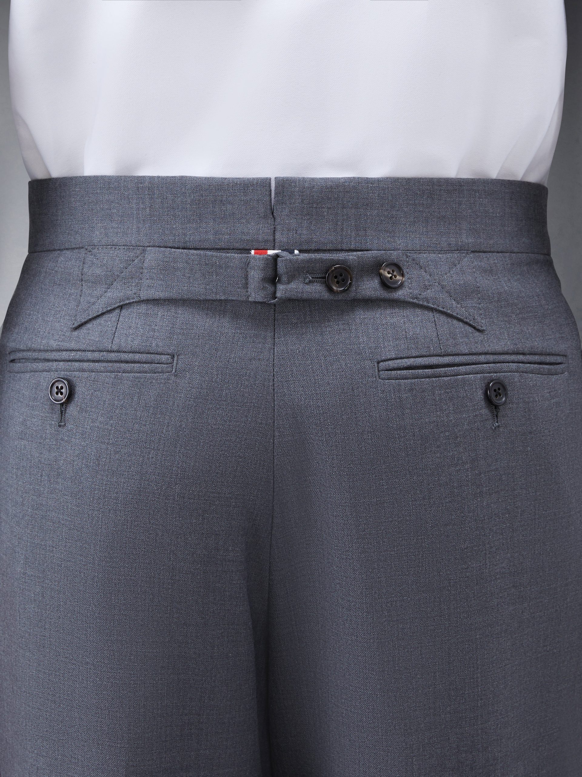 CLASSIC TWILL BACKSTRAP TROUSERS - Image 4