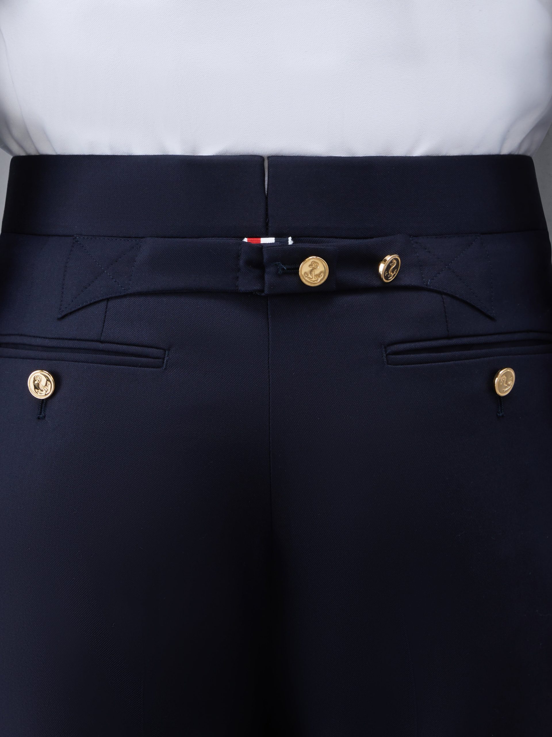 CLASSIC TWILL BACKSTRAP TROUSERS - Image 4