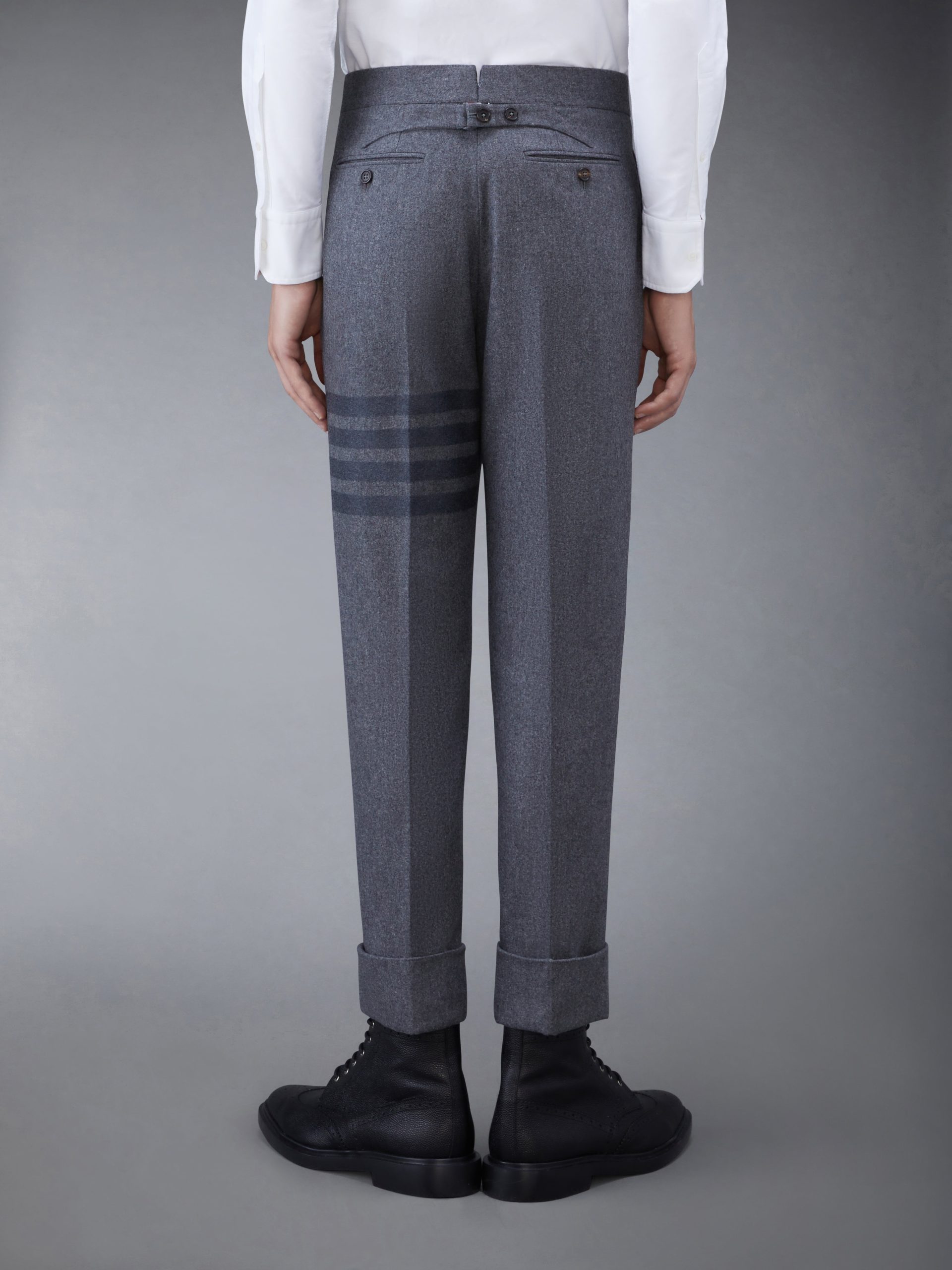 FLANNEL 4-BAR CLASSIC TROUSERS - Image 2