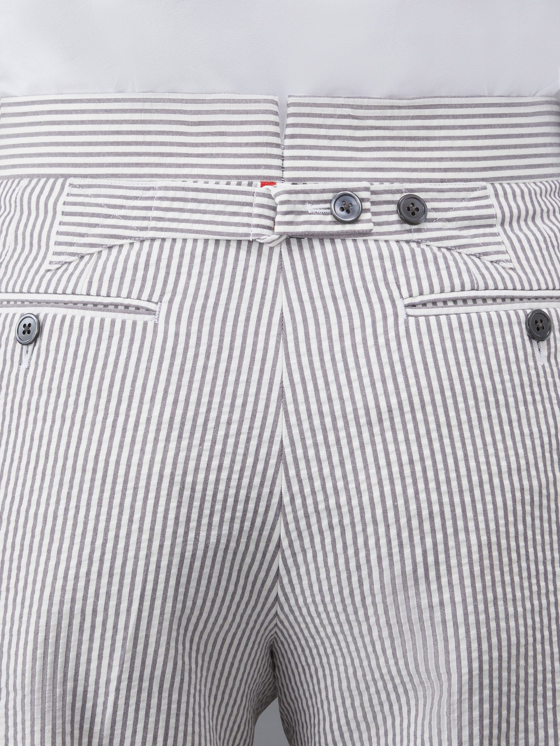 CLASSIC SEERSUCKER BACKSTRAP SHORTS - Image 4