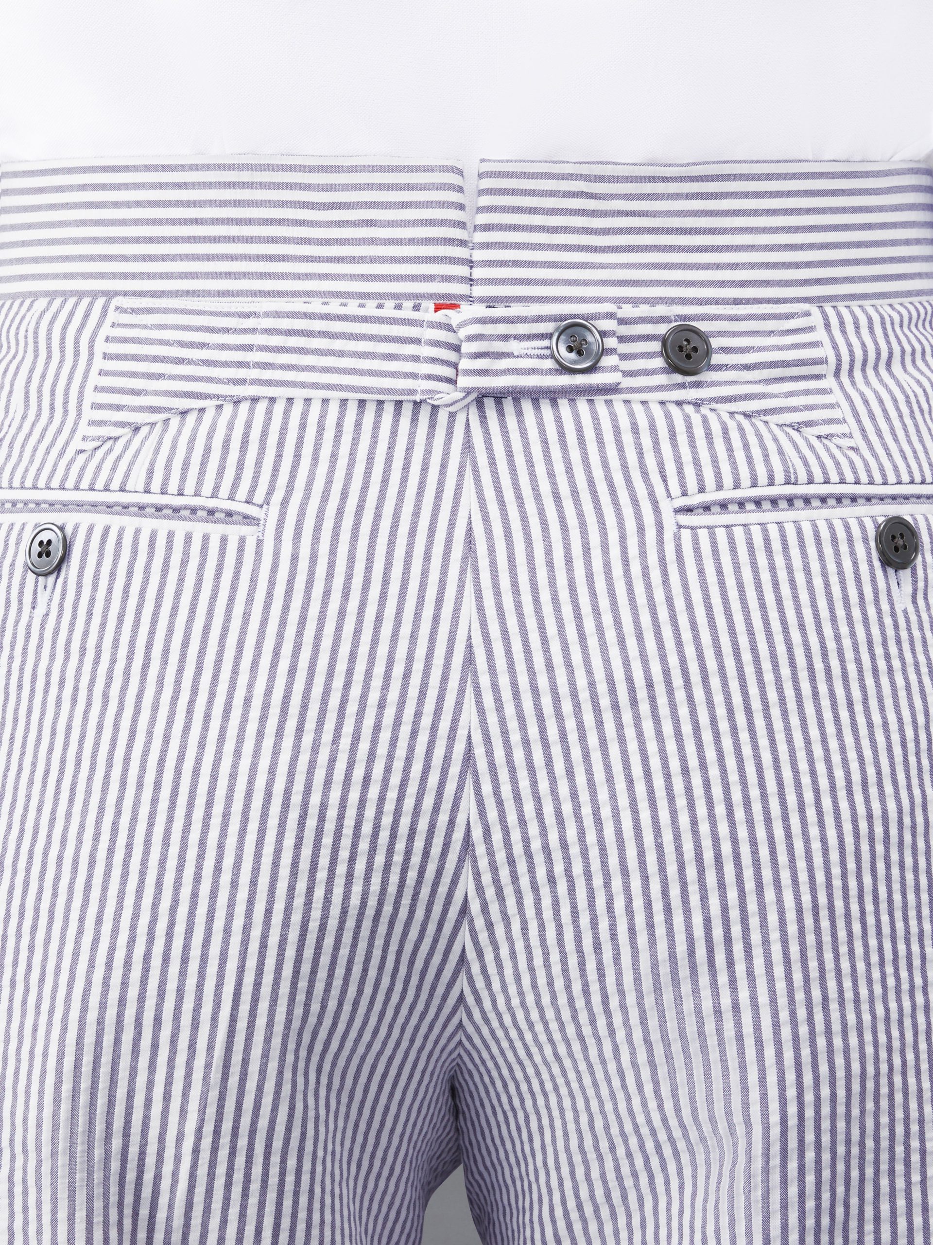 CLASSIC SEERSUCKER BACKSTRAP SHORTS - Image 4