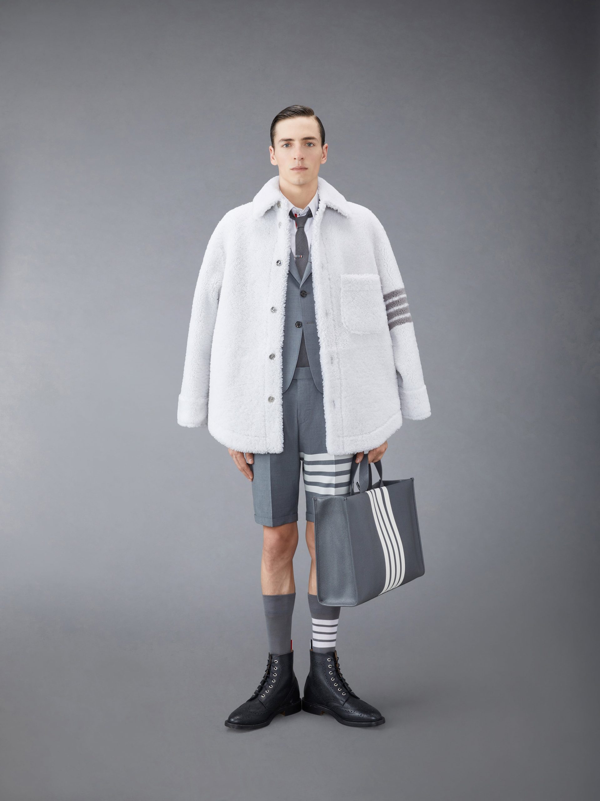 PLAIN WEAVE 4-BAR LOW RISE SHORTS - Image 4