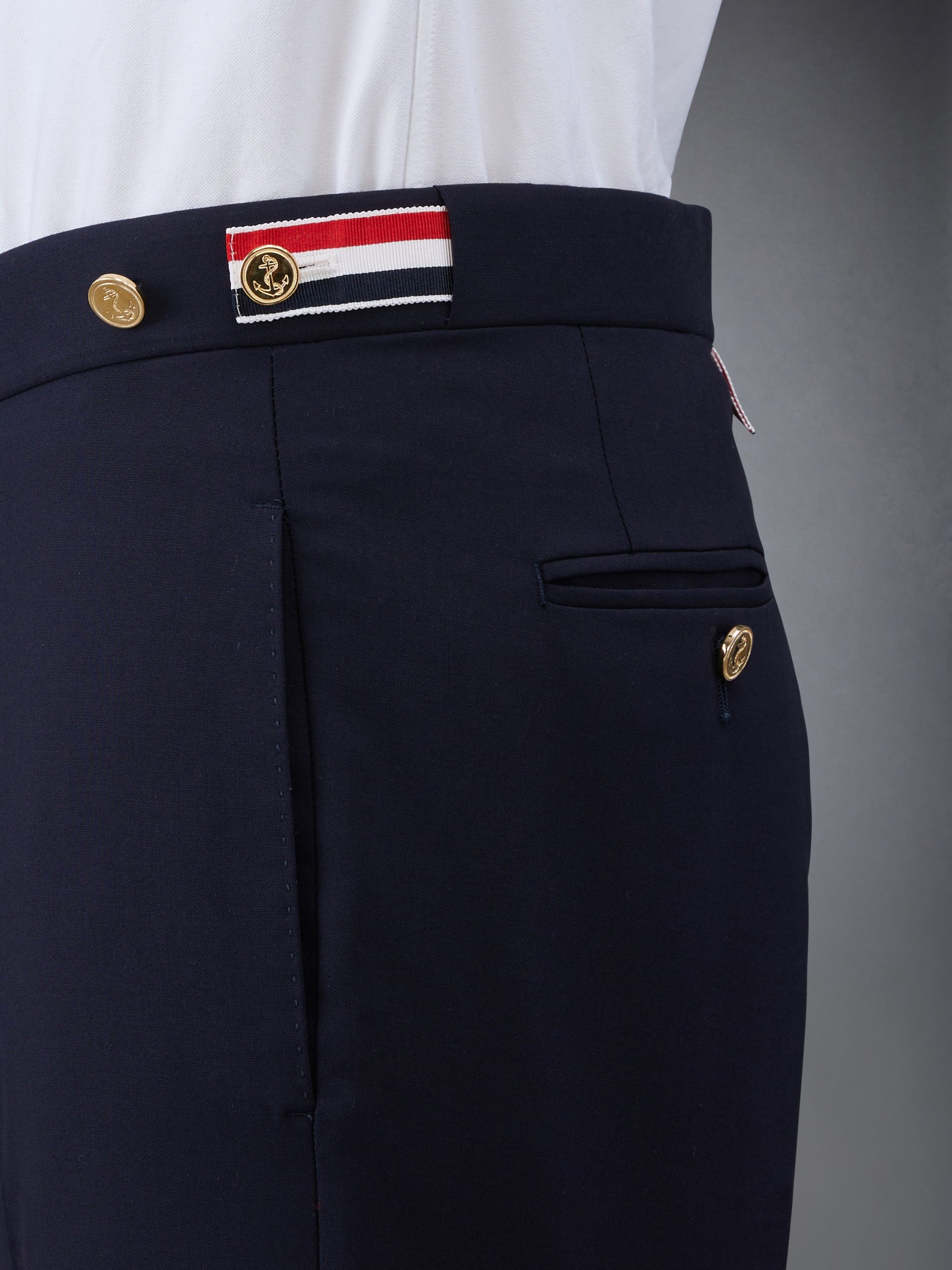 PLAIN WEAVE 4-BAR LOW RISE SHORTS - Image 5