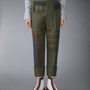 HUNTING TWEED BACKSTRAP TROUSER