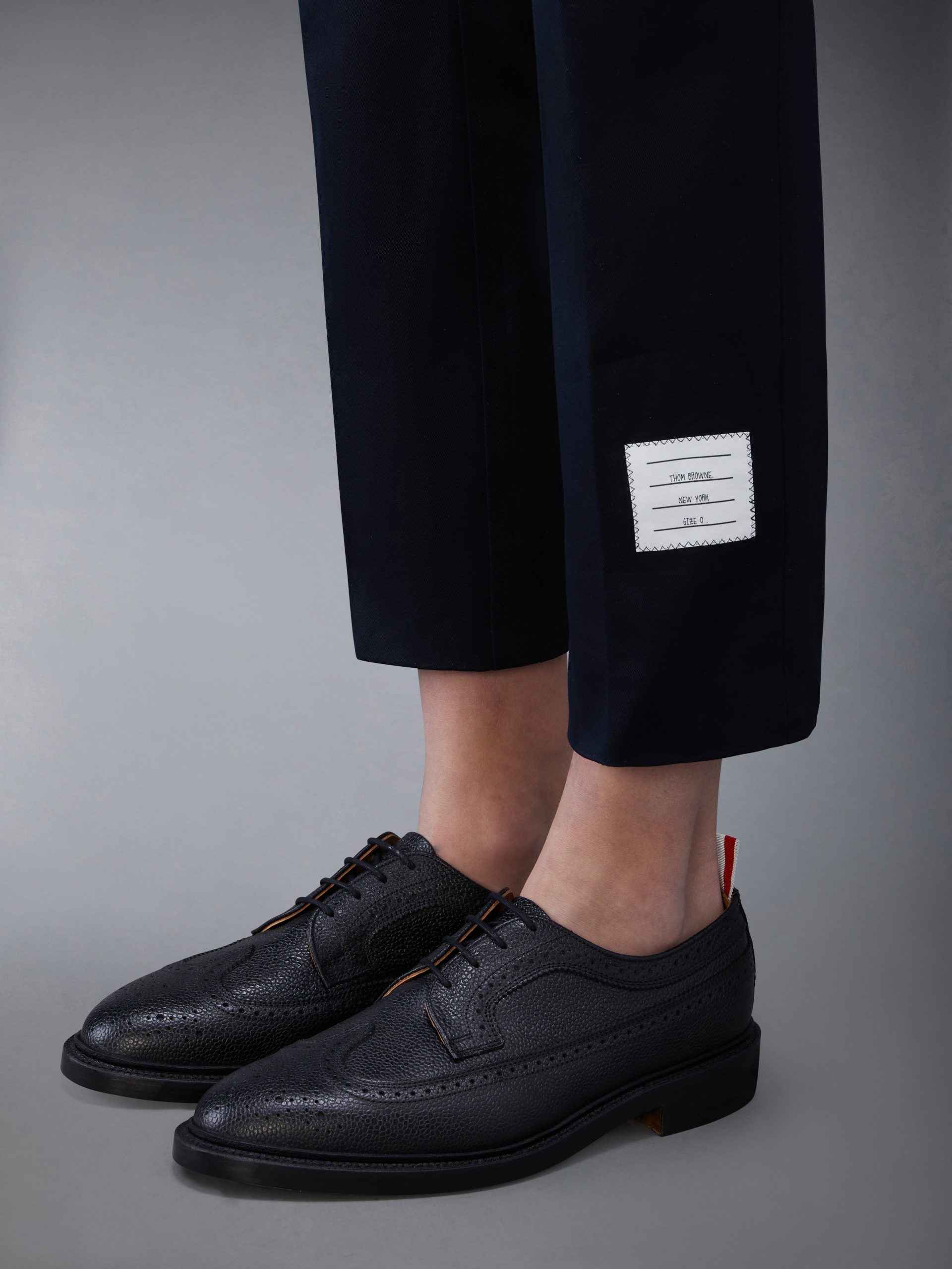 COTTON TWILL 4-BAR UNCONSTRUCTED CHINO TROUSERS - Image 5