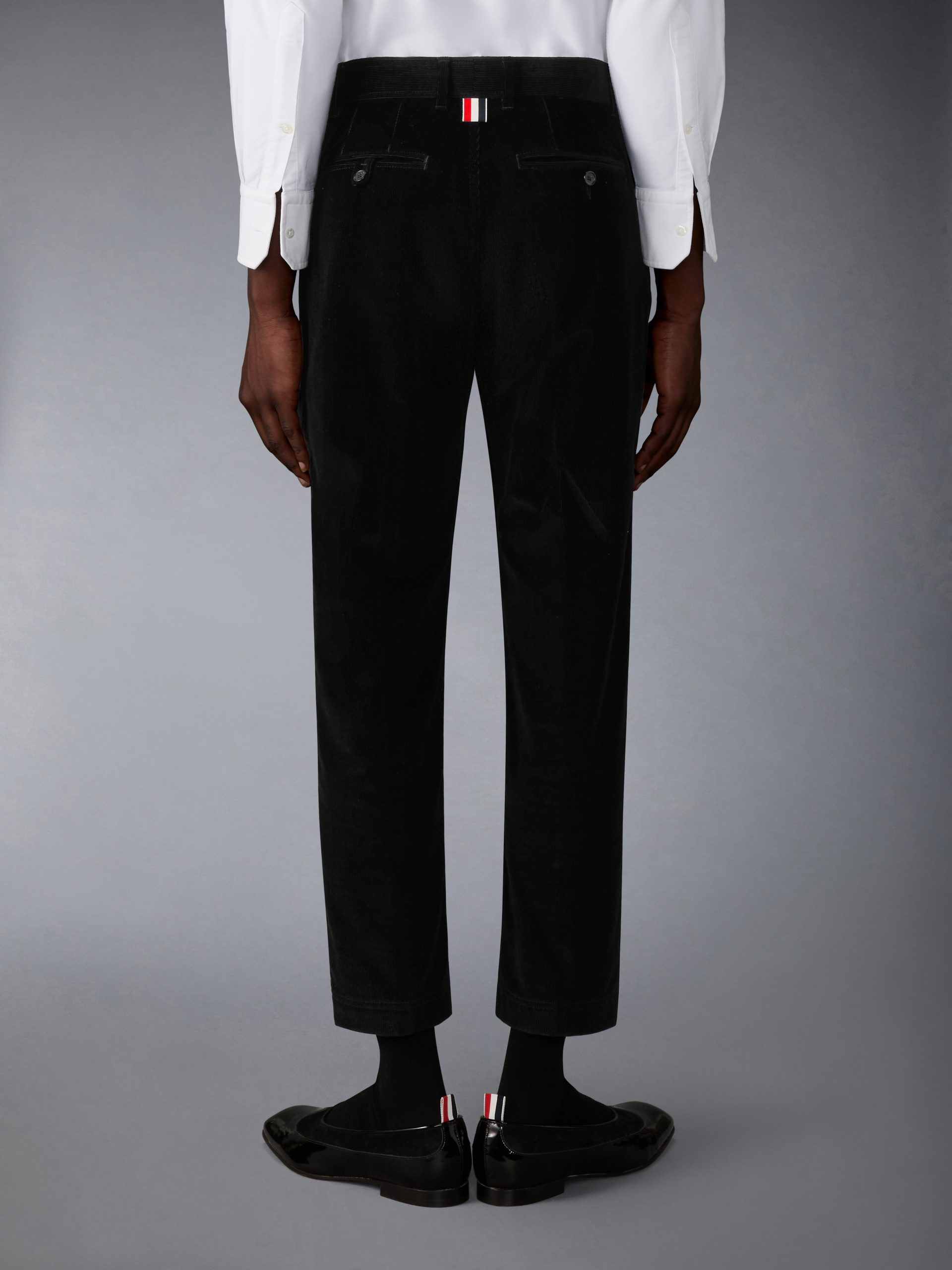 NARROW WALE CORDUROY TAPERED CHINO TROUSER - Image 2