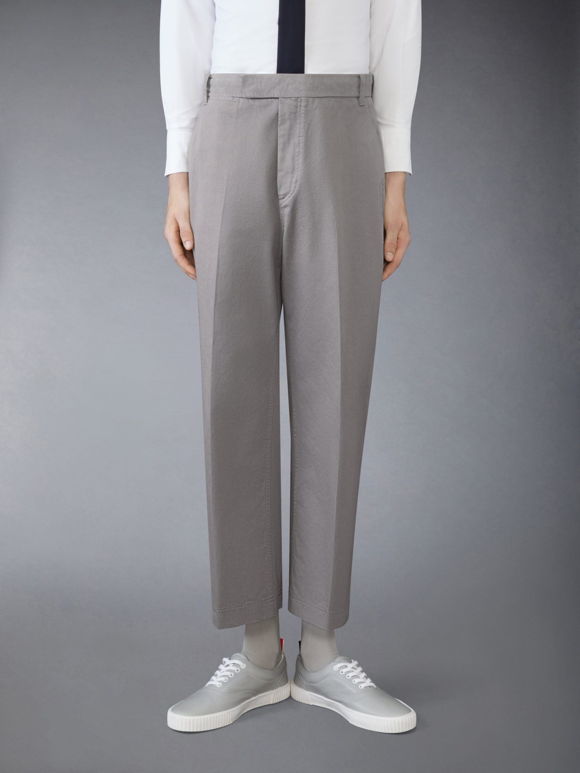 COTTON TWILL UTILITY TROUSER