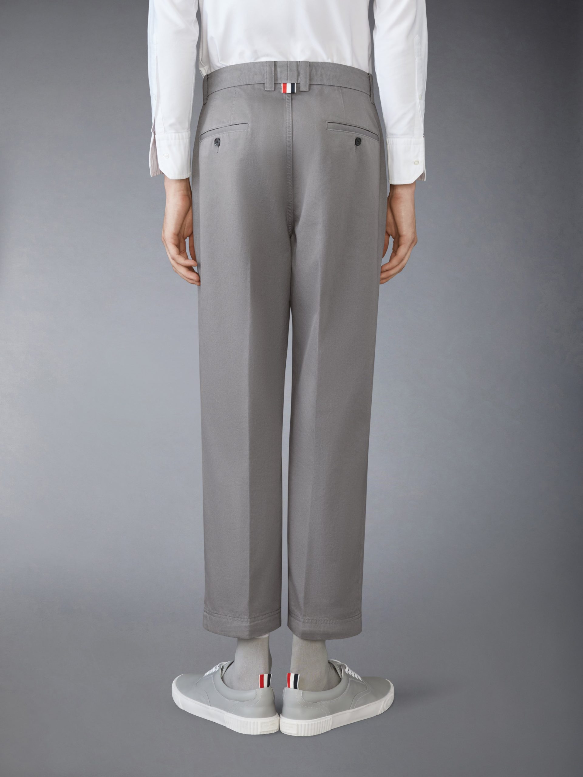 COTTON TWILL UTILITY TROUSER - Image 2