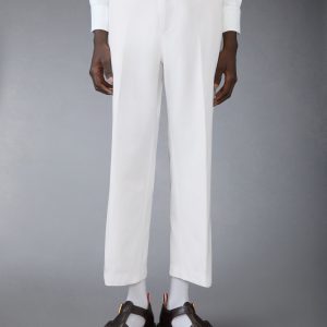 COTTON TWILL UTILITY TROUSER
