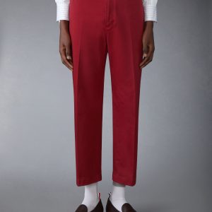 COTTON TWILL UTILITY TROUSER