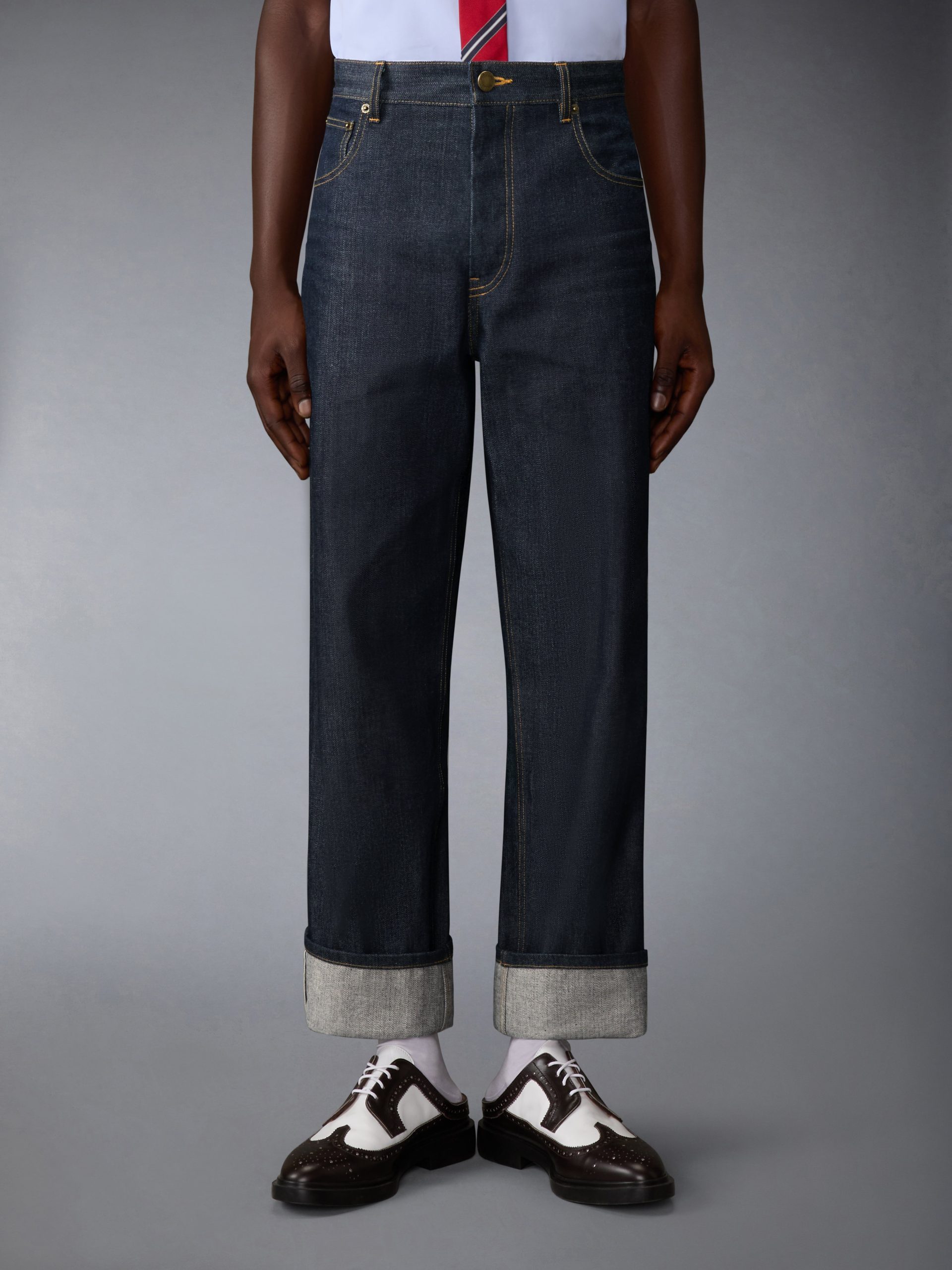 SELVEDGE DENIM 5-POCKET TROUSER