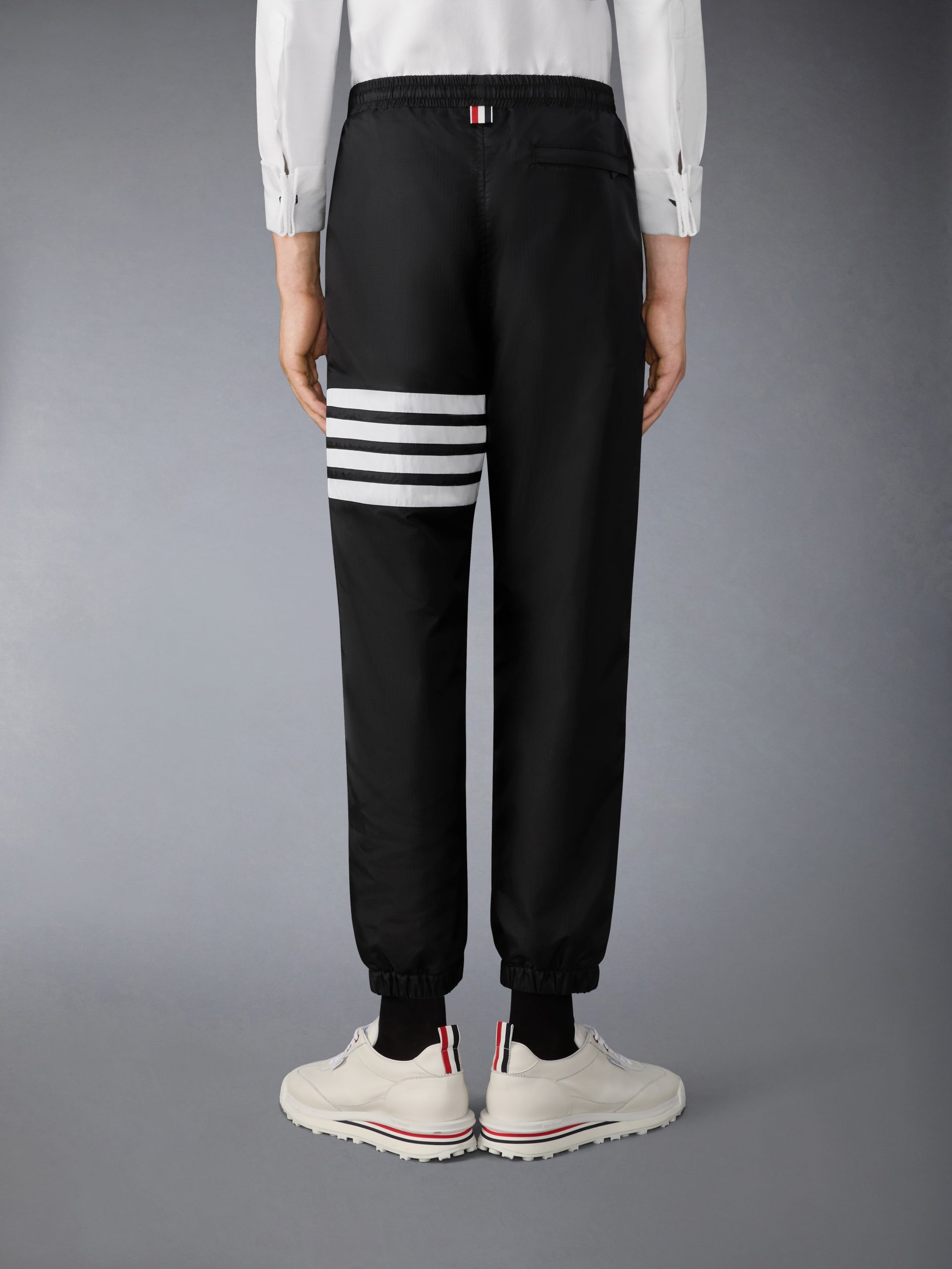 SHINY RIPSTOP 4-BAR TRACK PANTS - Image 2