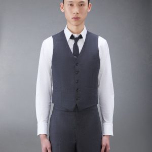 TWILL 5-BUTTON VEST