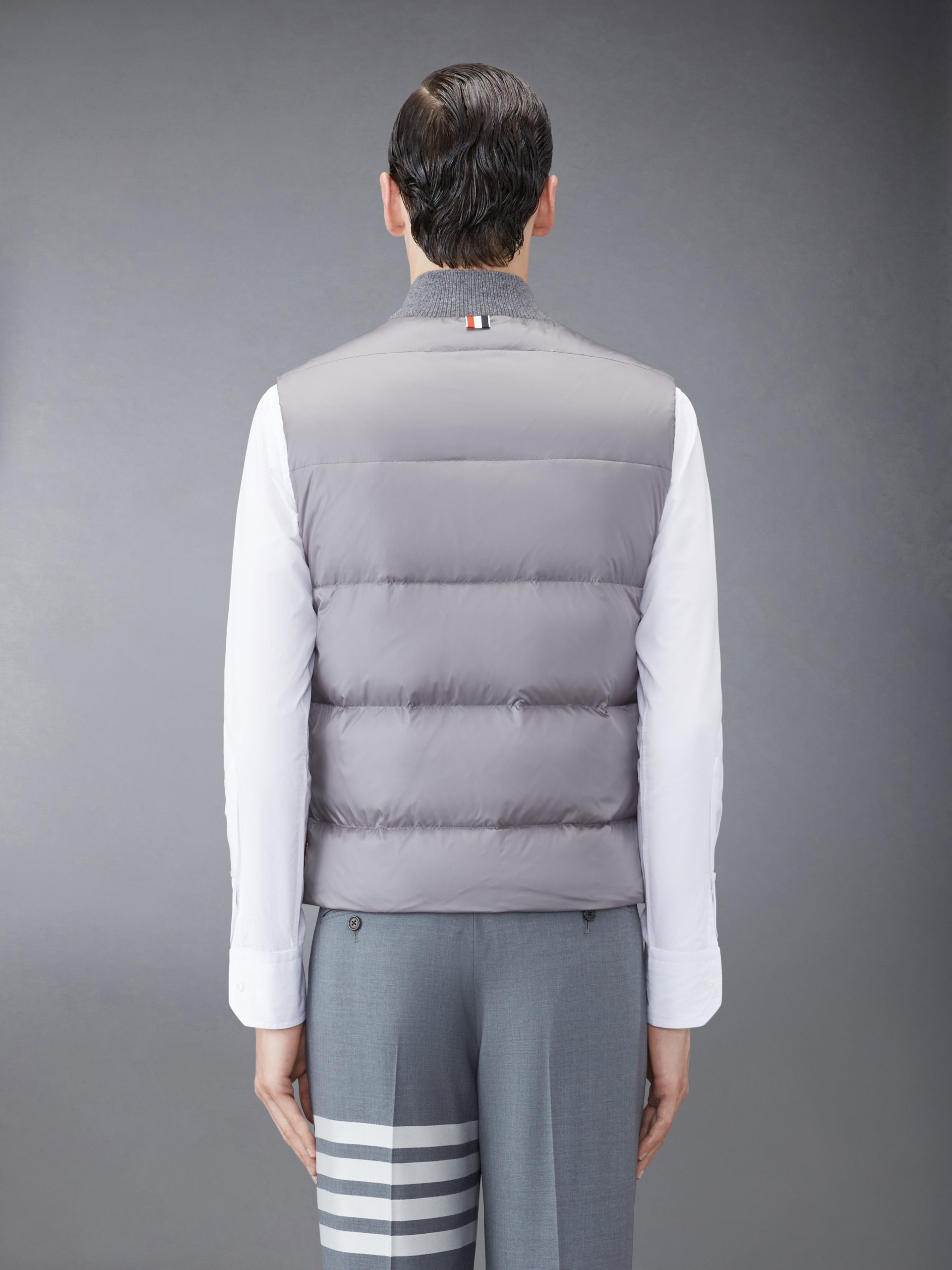 MATTE FINISH NYLON DOWN FILL 4-BAR VEST - Image 2