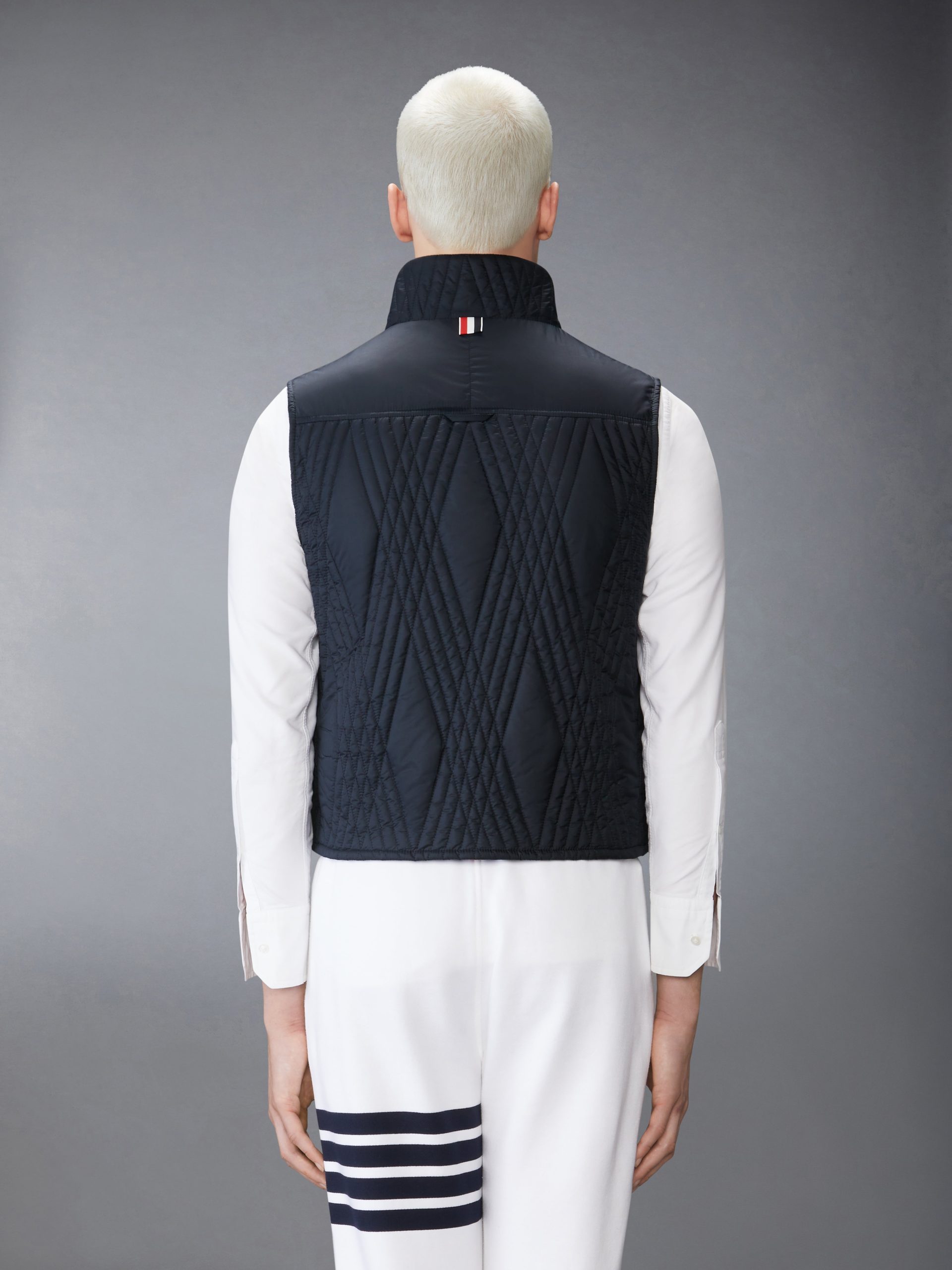 NYLON TECH ECO FILLED QUILTED VEST - Image 2
