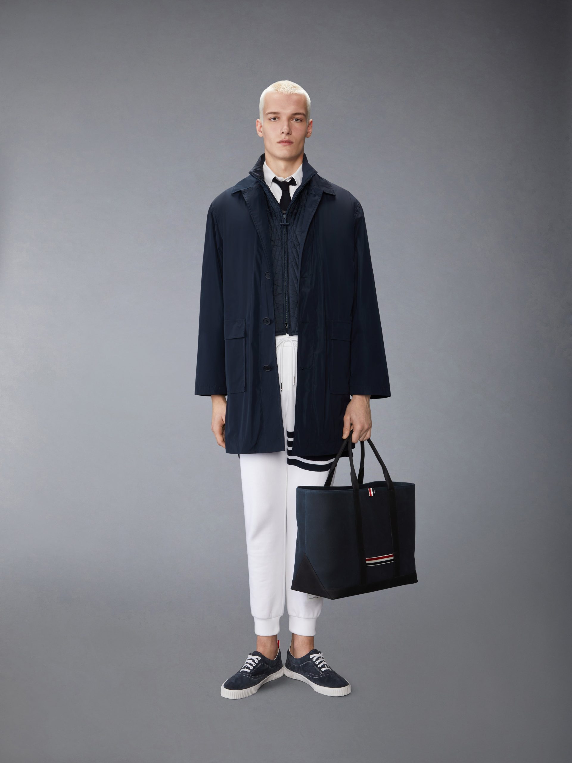 NYLON TECH ECO FILLED QUILTED VEST - Image 3