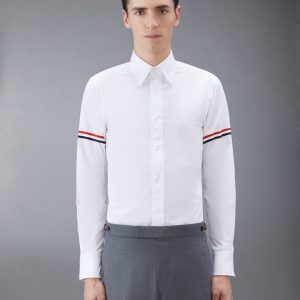 POPLIN ARMBAND CLASSIC SHIRT