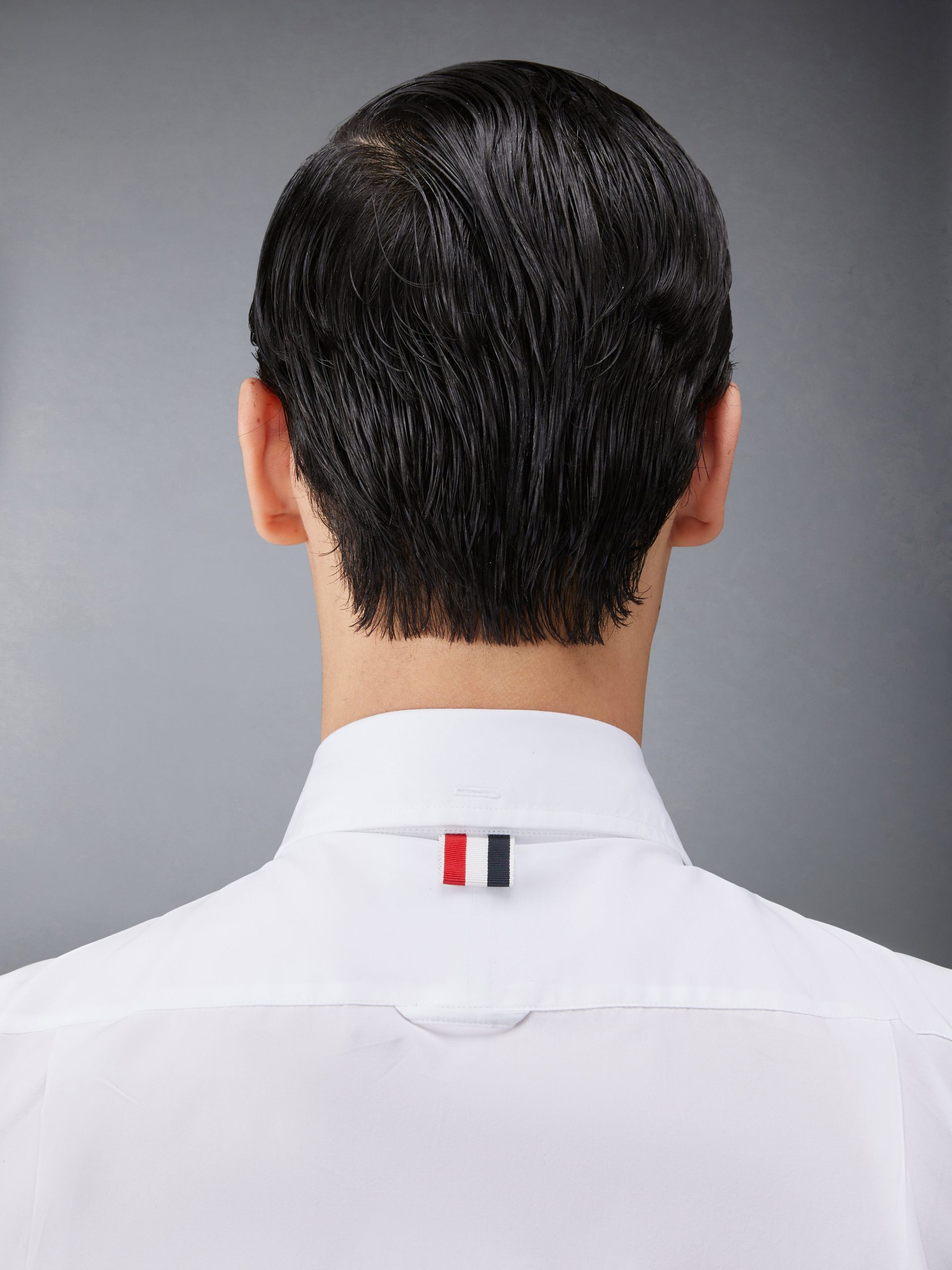 POPLIN FRENCH CUFF TUXEDO SHIRT - Image 7