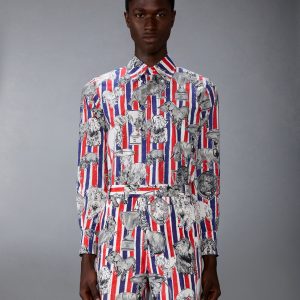 POPLIN HECTOR TOILE SHIRT