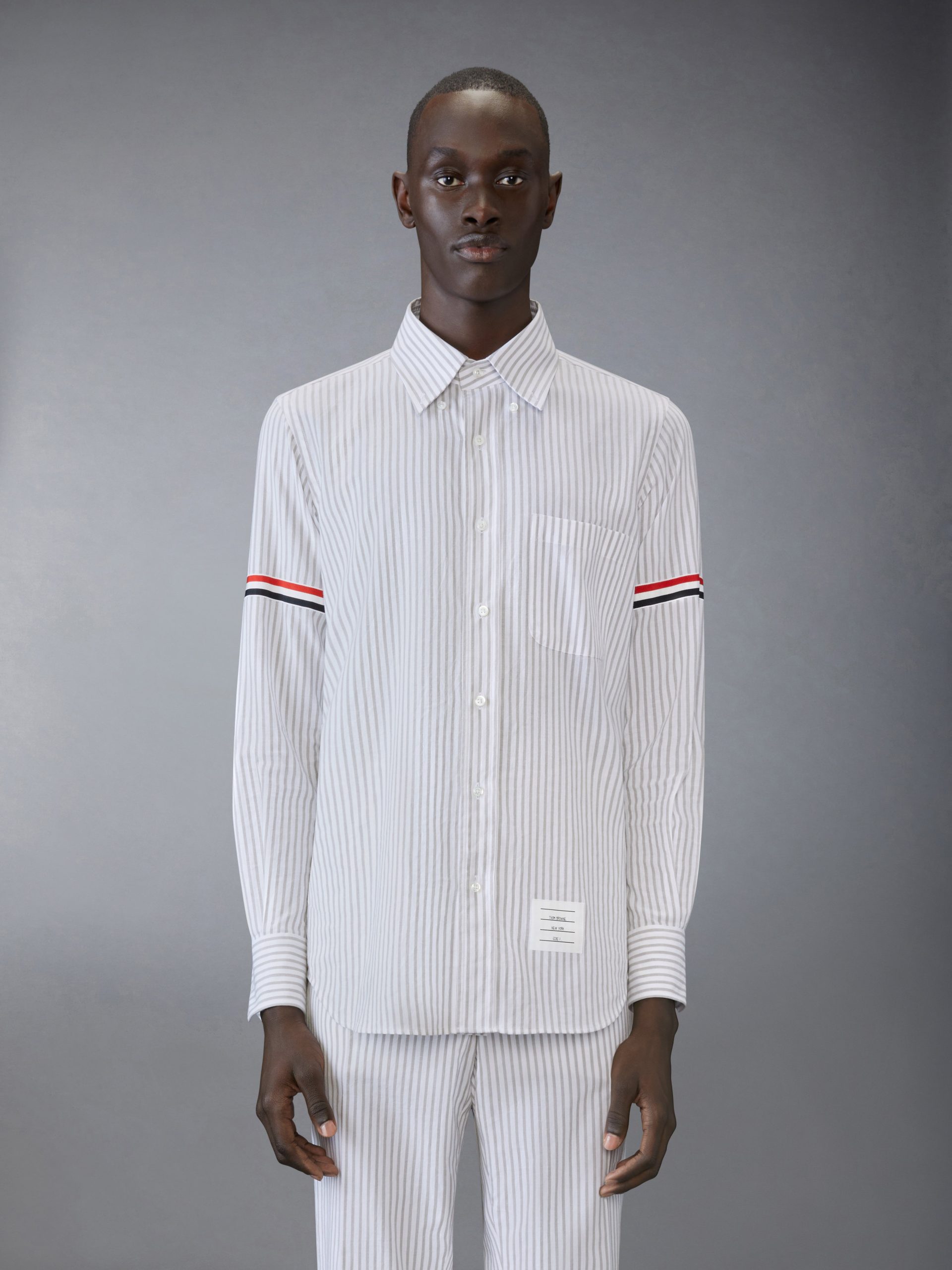 MADRAS COTTON ARMBAND SHIRT - Image 2